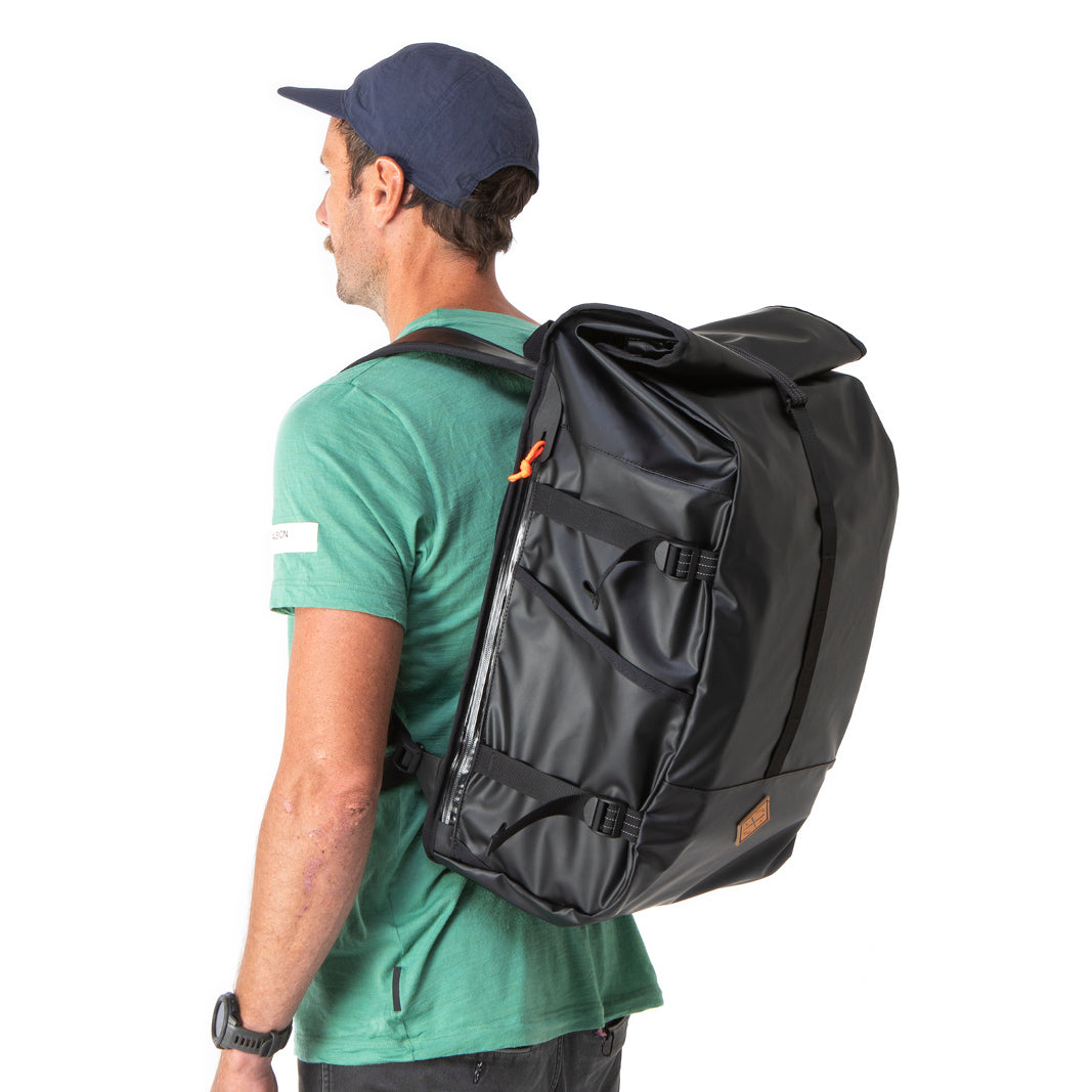 Restrap RollTop Backpack 40L Black