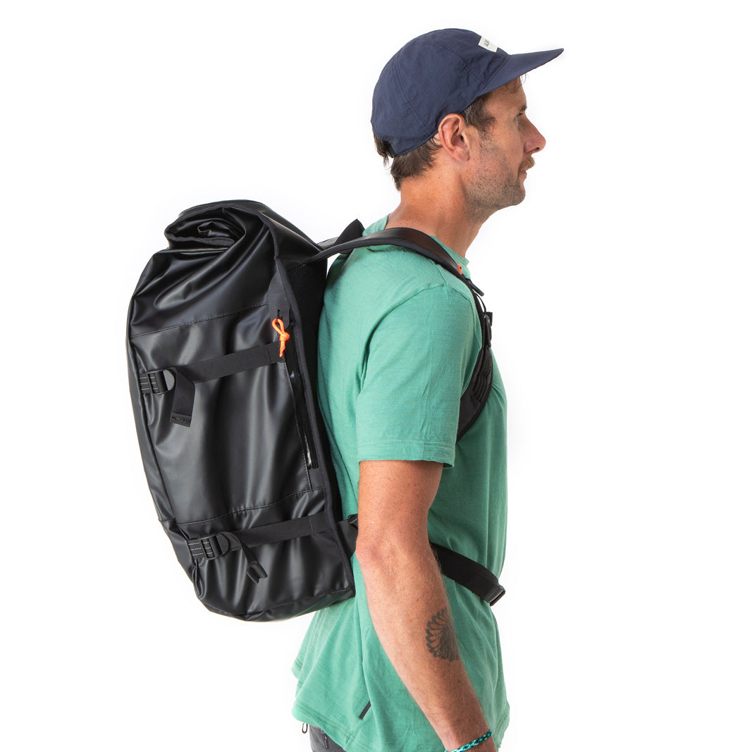 Restrap RollTop Backpack 40L Black
