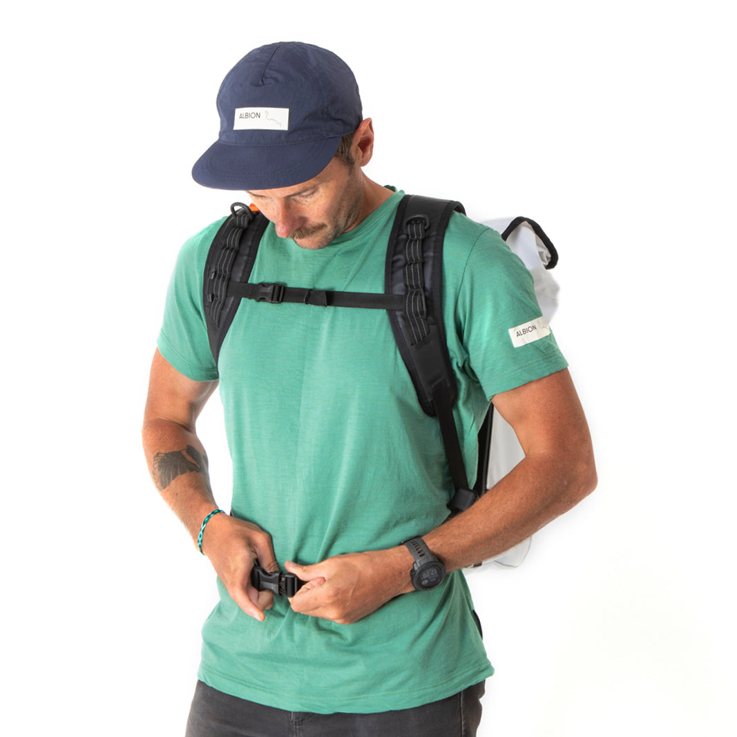 Restrap RollTop Backpack 40L White