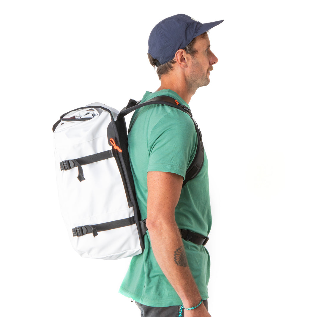Restrap RollTop Backpack 40L White