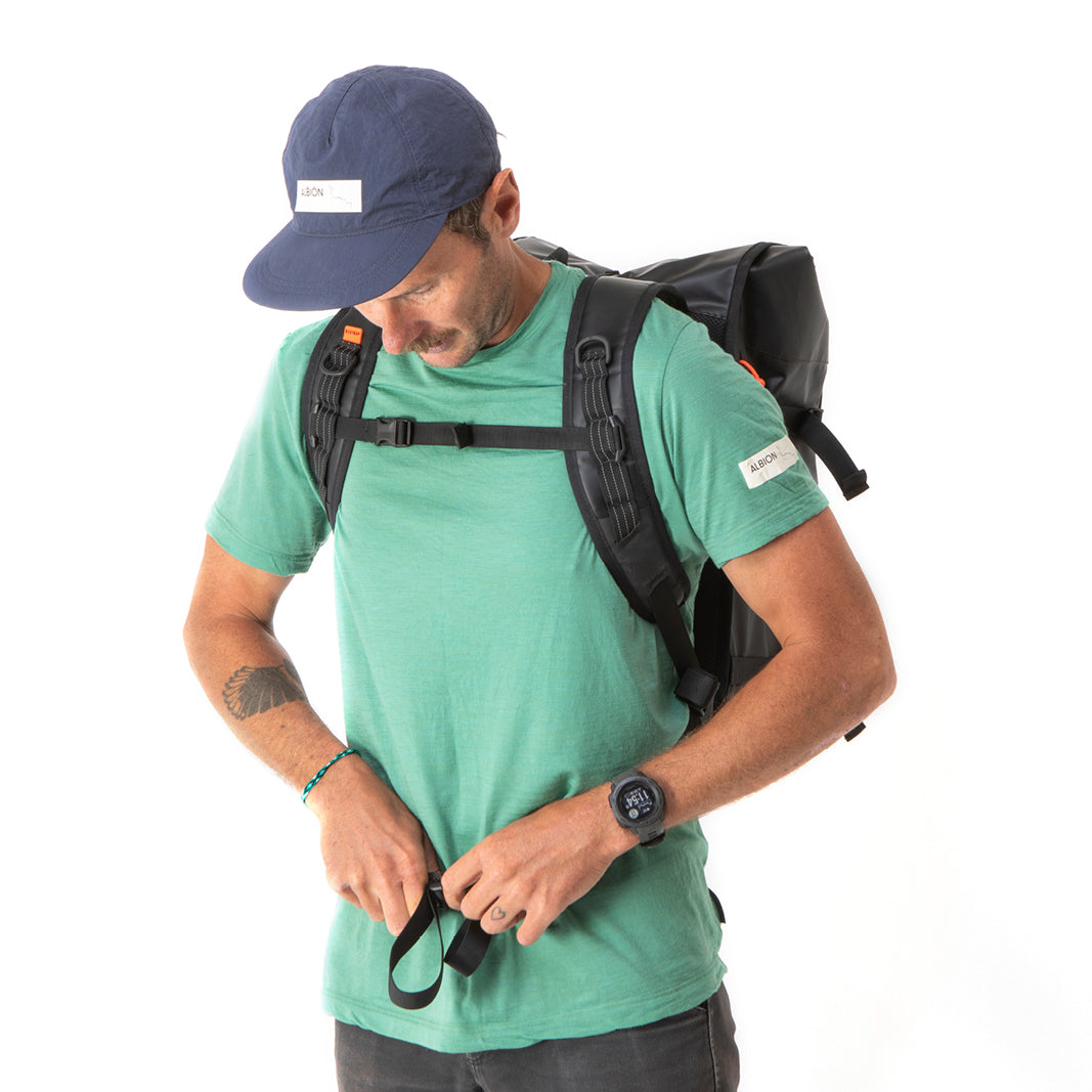 Restrap RollTop Backpack 40L Black