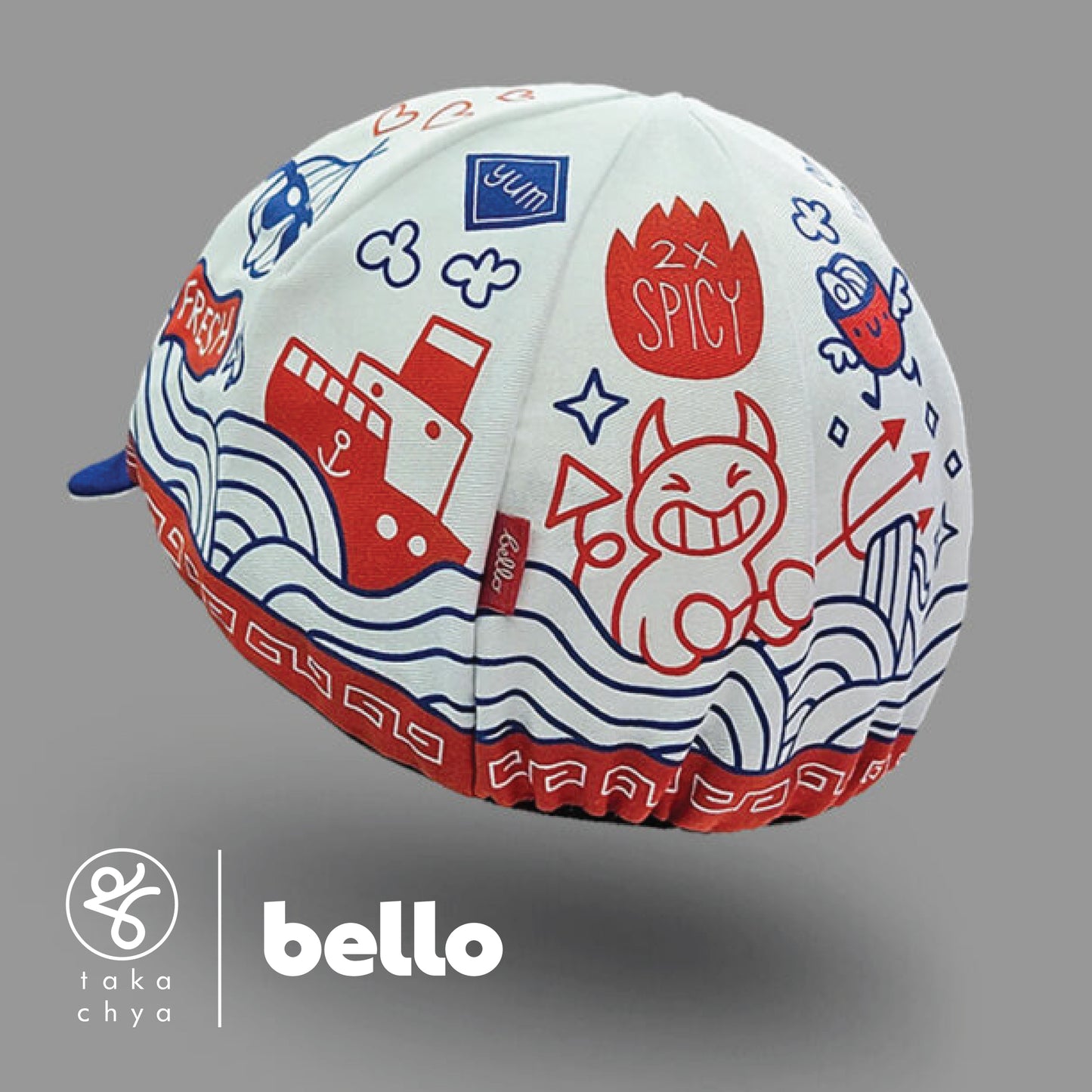 Spicy Ramen Bello Cycling Cap