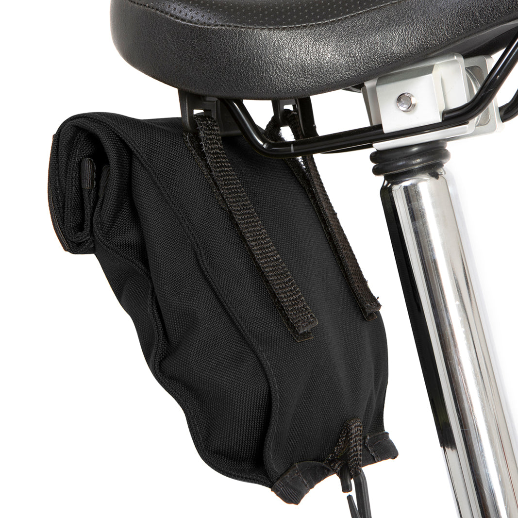 Restrap City Saddle Bag Small Black [Folding Bikes Compatible]