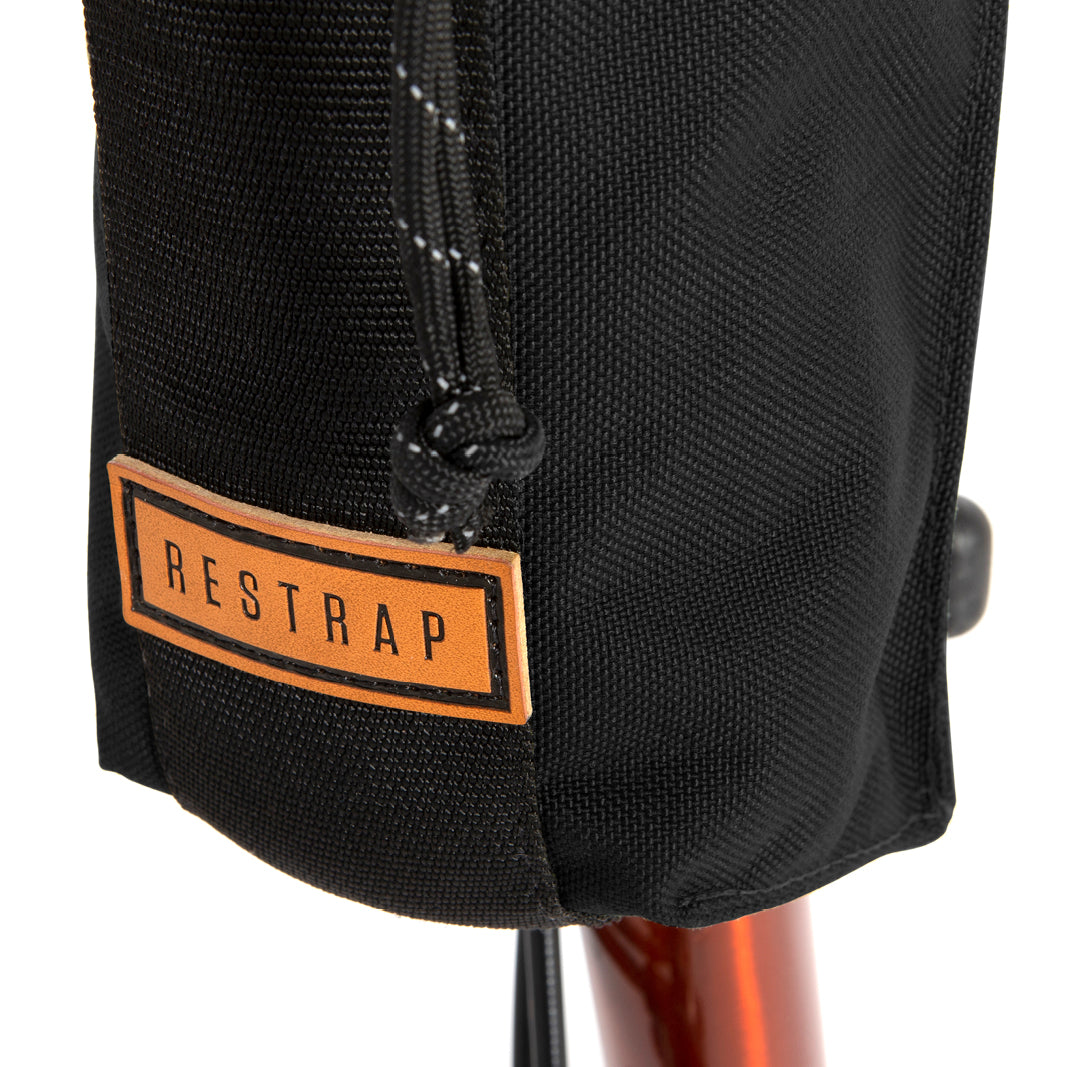 Restrap City Stem Bag Black [Folding Bikes Compatible]