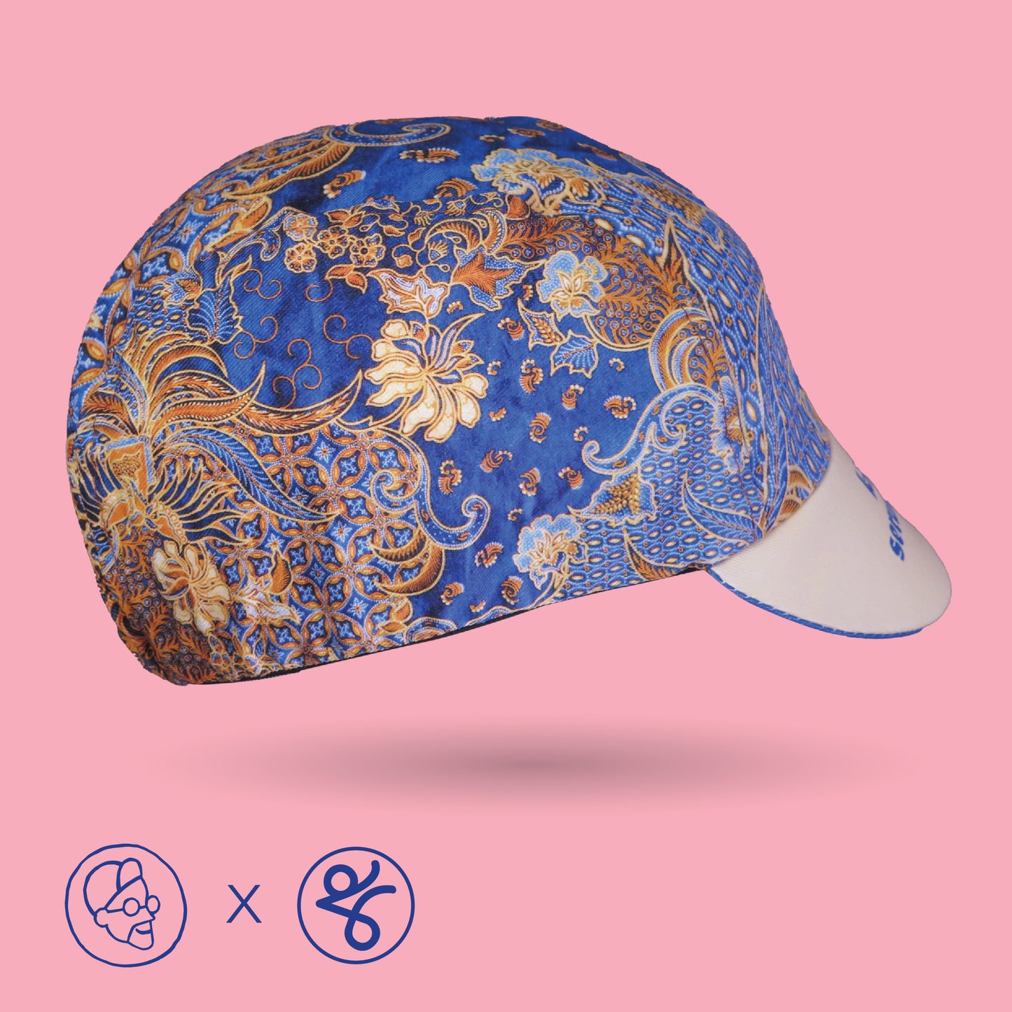 Faizalcaricatures x TKC Batik Cycling Cap No.3