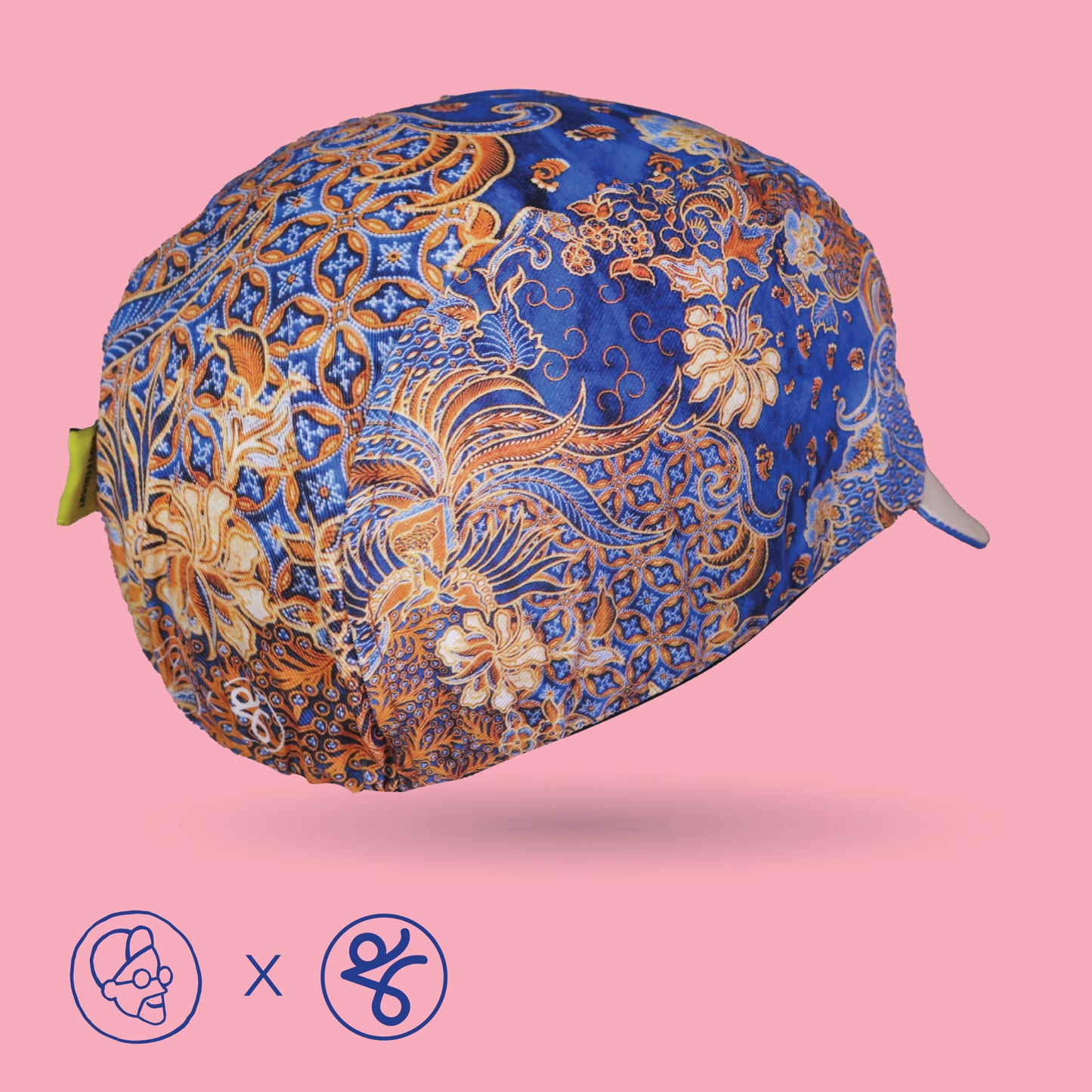 Faizalcaricatures x TKC Batik Cycling Cap No.3