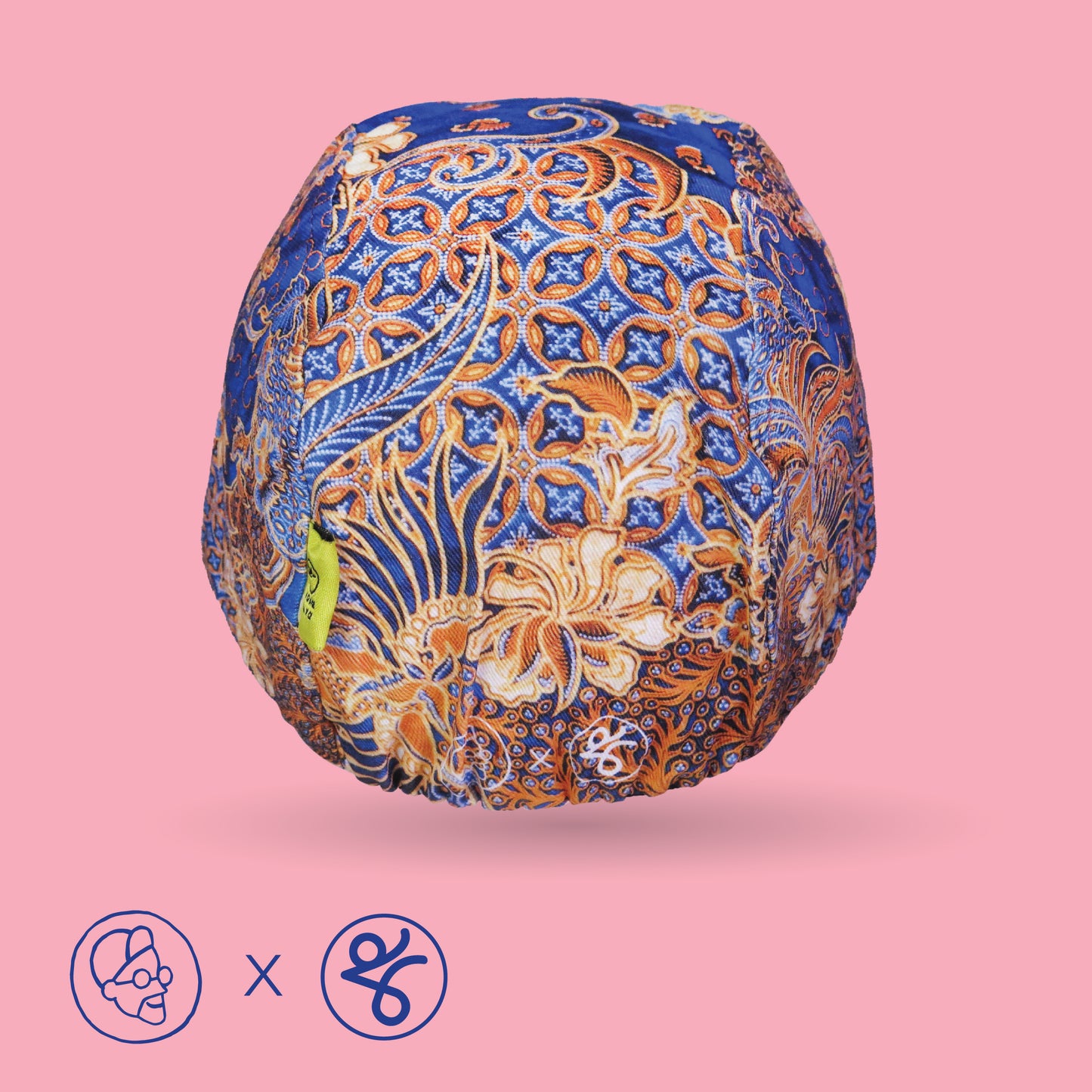 Faizalcaricatures x TKC Batik Cycling Cap No.3
