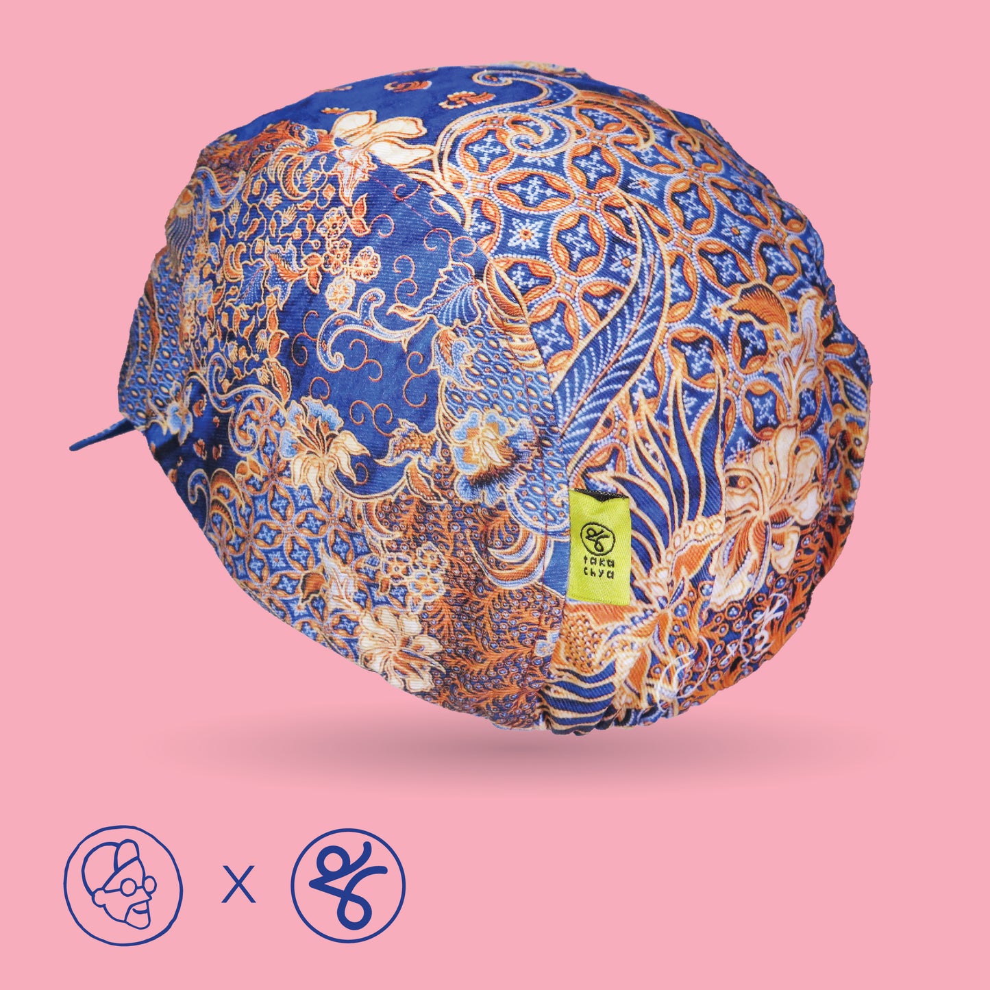 Faizalcaricatures x TKC Batik Cycling Cap No.3