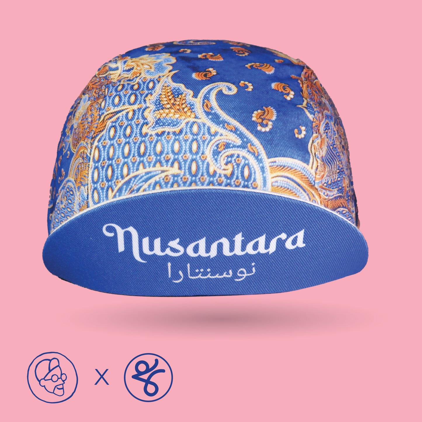 Faizalcaricatures x TKC Batik Cycling Cap No.3