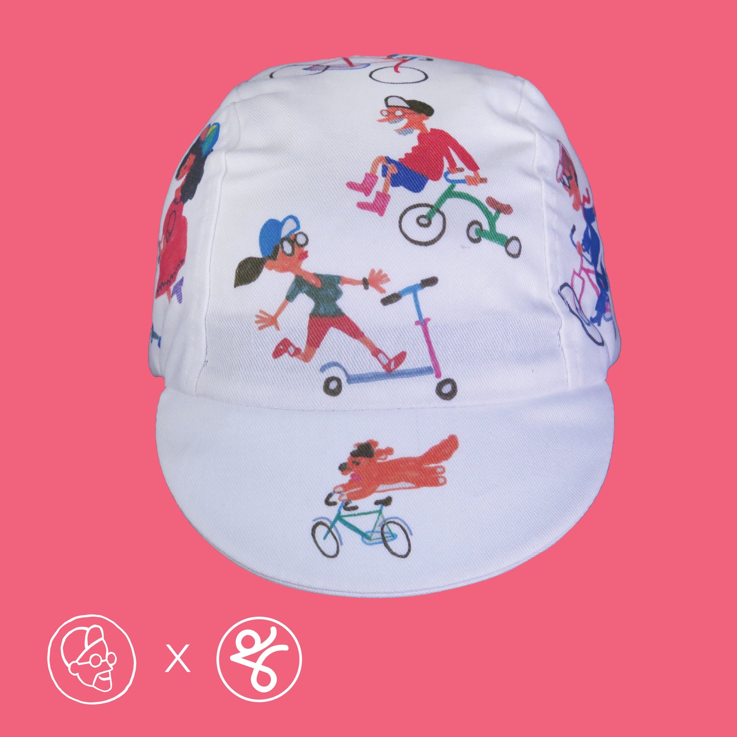 Faizalcaricatures x TKC CycleShiok! Cycling Cap