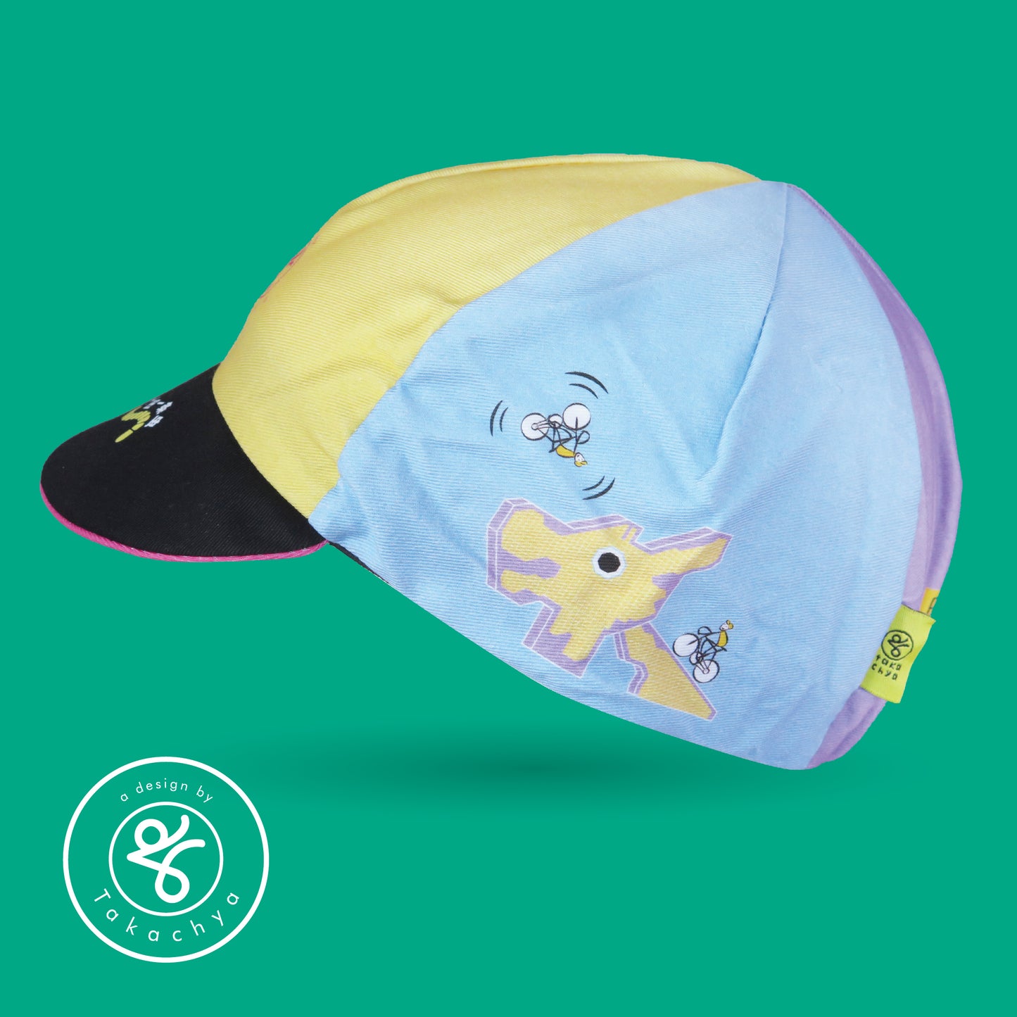Like A Dragon After Work - A Design by Takachya Cycling Cap