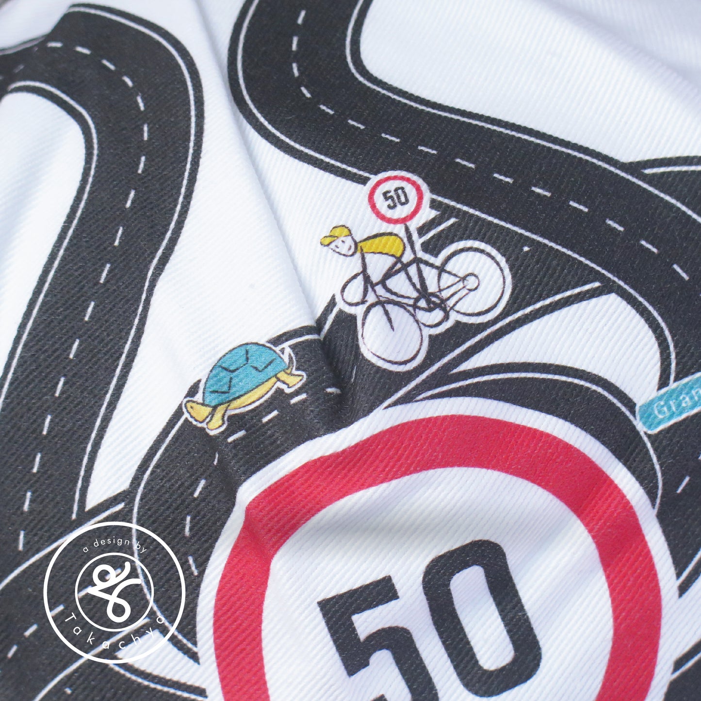 Not Your Grandfather Rd - A Design by Takachya Cycling Cap