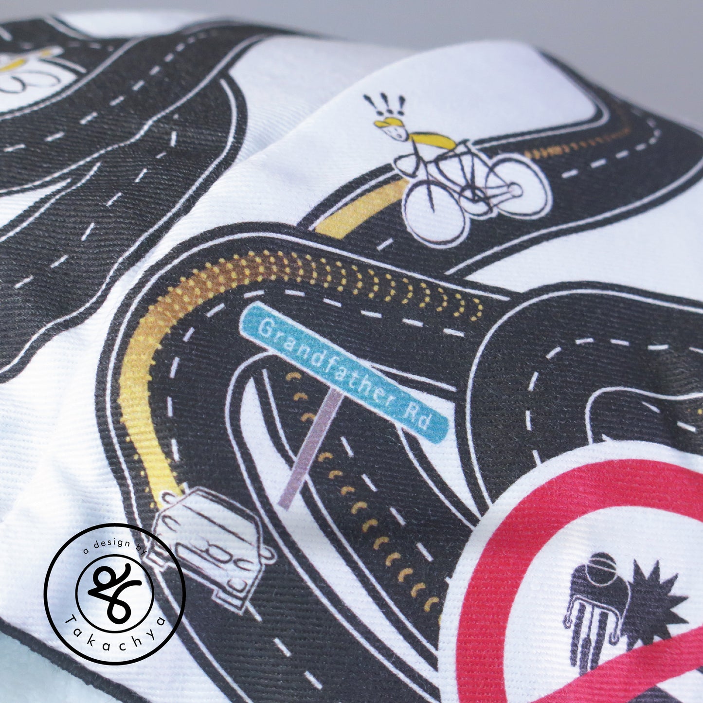 Not Your Grandfather Rd - A Design by Takachya Cycling Cap