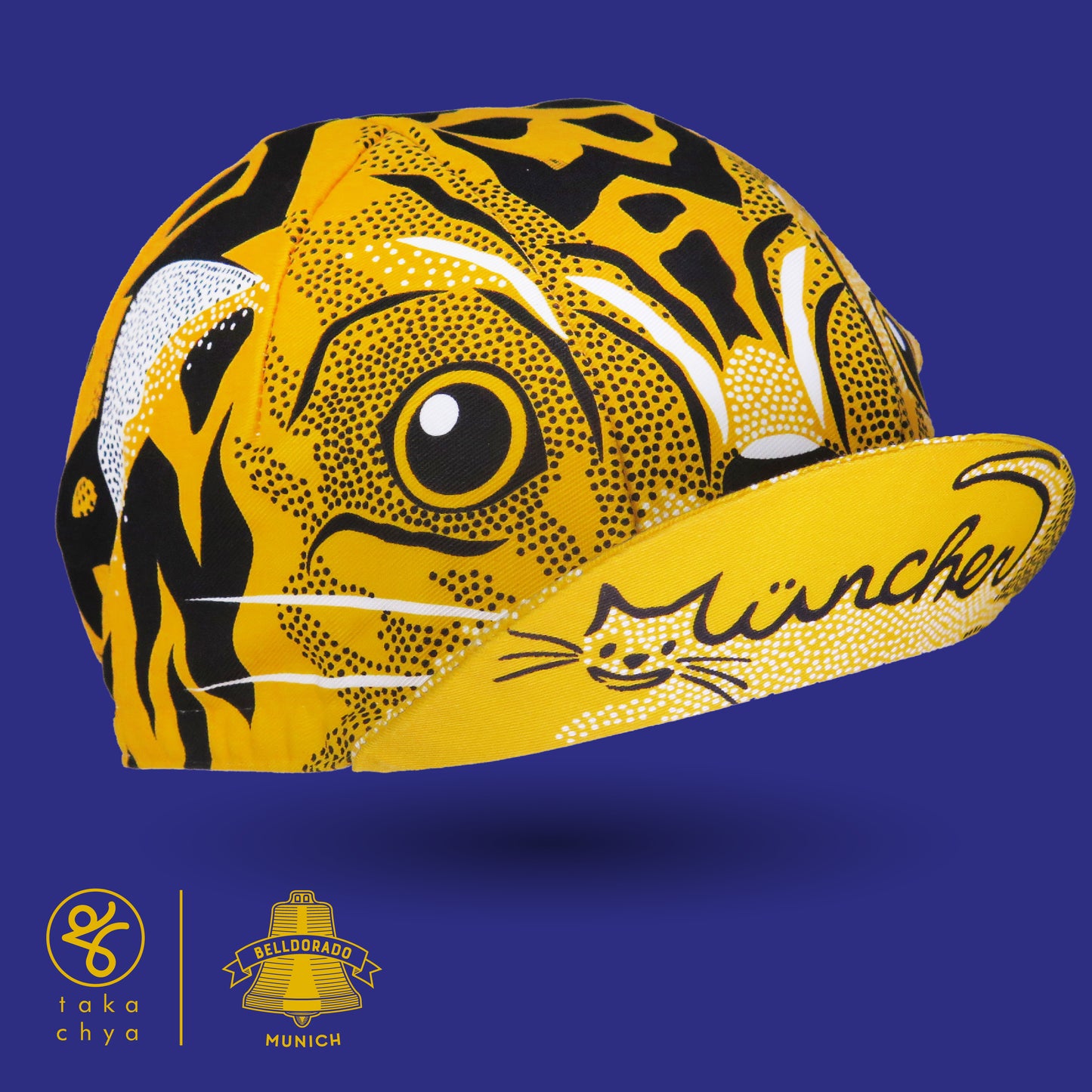 Belldorado Tiger Cat Cycling Cap