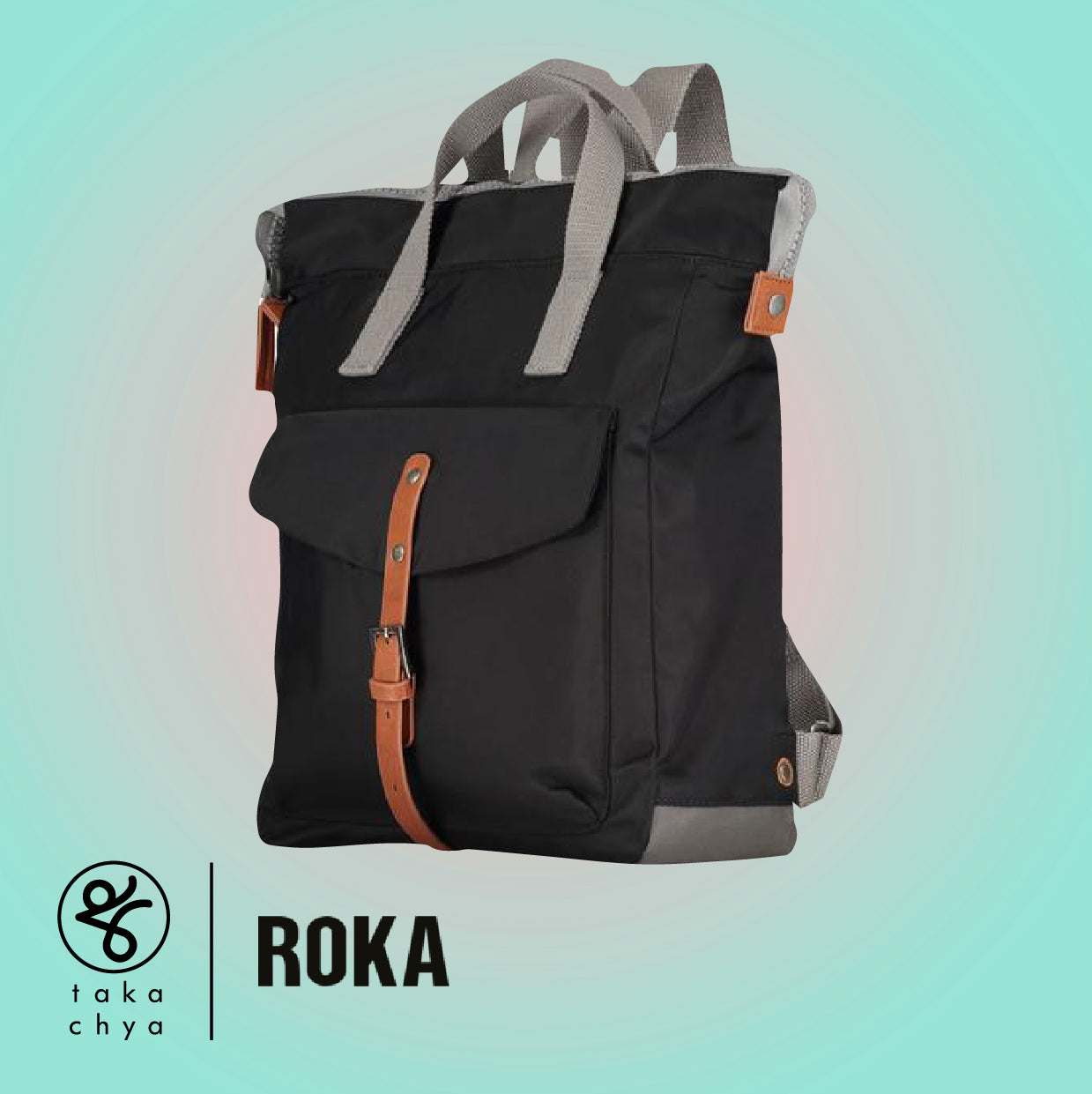 Roka Bantry C Stripe Medium Black