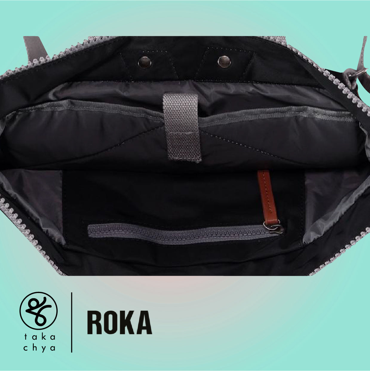 Roka Bantry C Stripe Medium Black