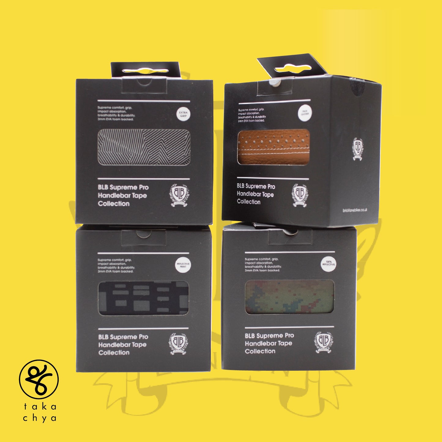 BLB Supreme Pro Grip Bar Tape - Zebra