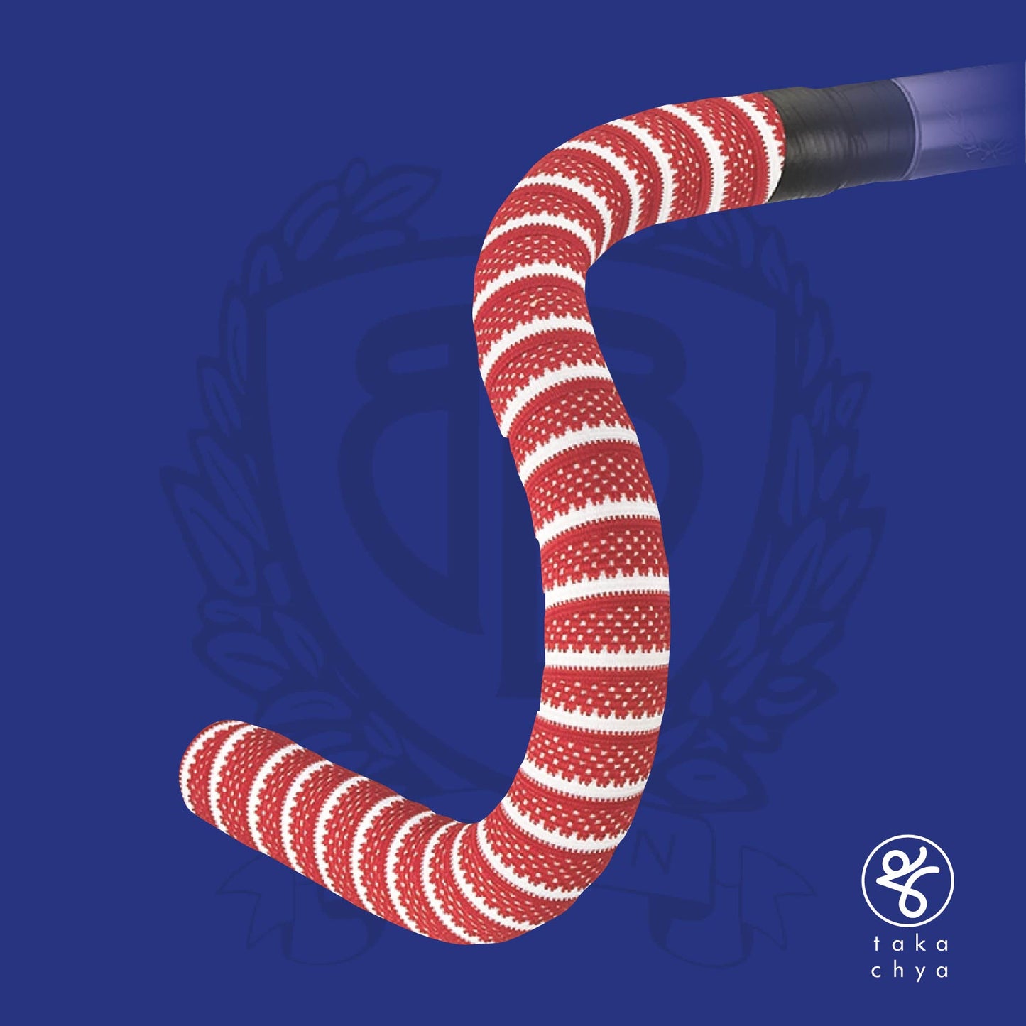 BLB Supreme Pro Woven Bar Tape Sport Red White