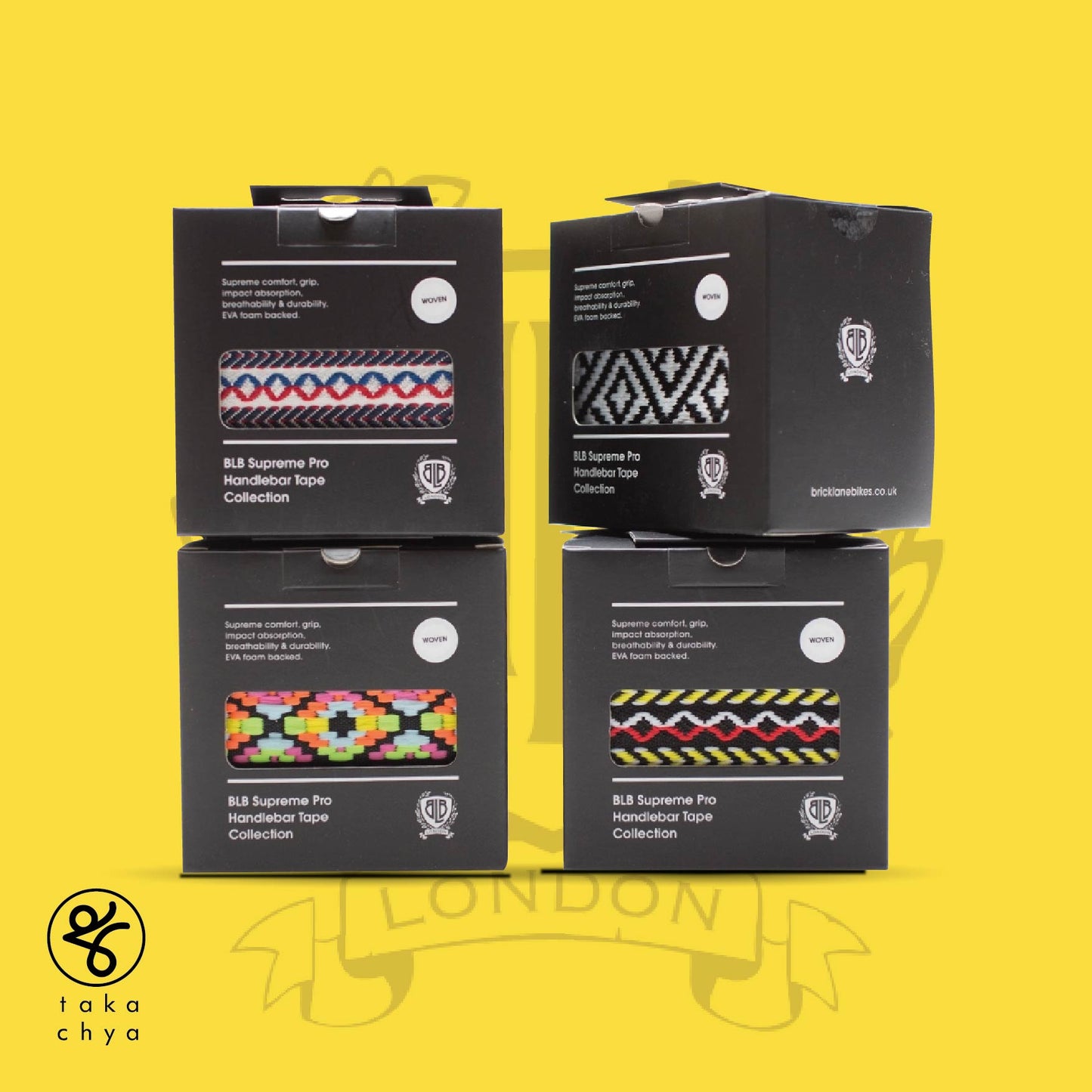 BLB Supreme Pro Woven Bar Tape - Aztec