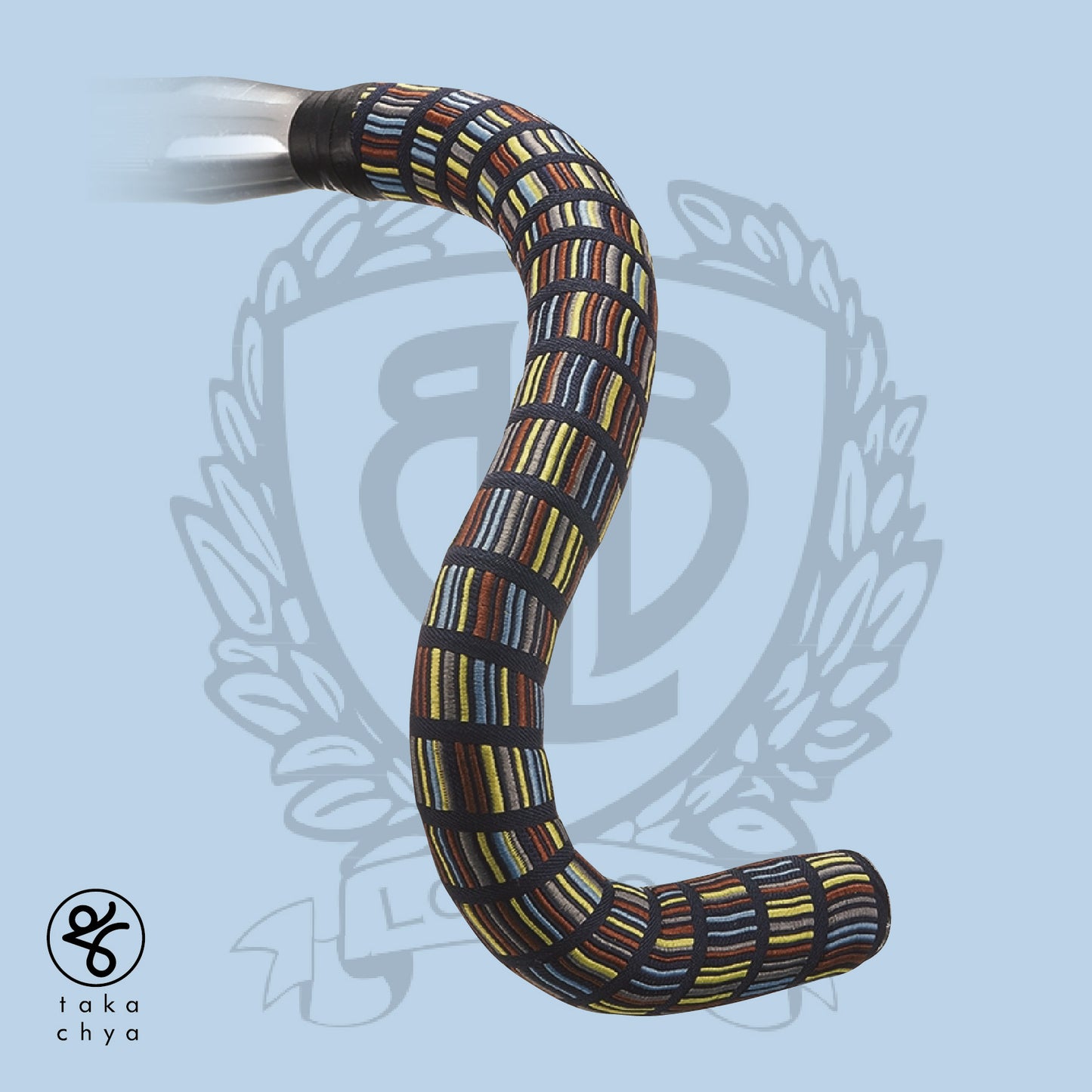 BLB Supreme Pro Woven Bar Tape - Stripes Dark Multi