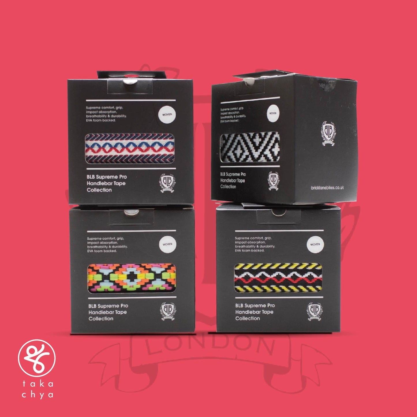 BLB Supreme Pro Woven Bar Tape Diamond