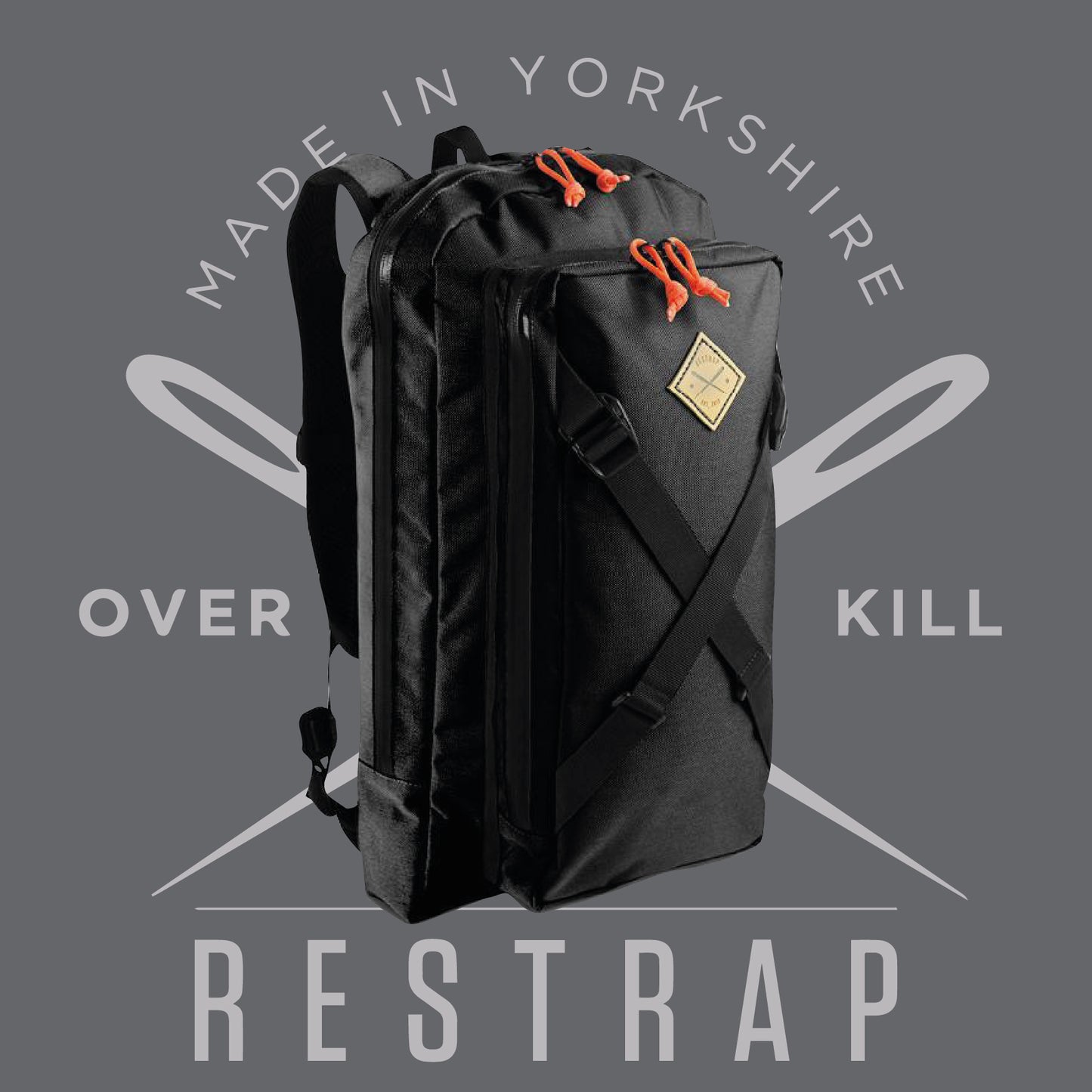 Restrap Sub Cycling Backpack 19 Litres - Black