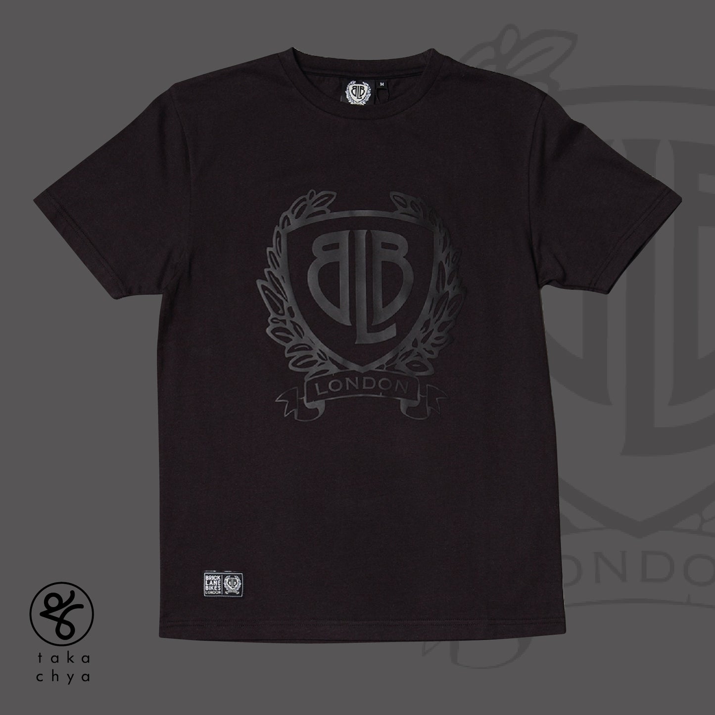 BLB Tonal Shield Tee - Black