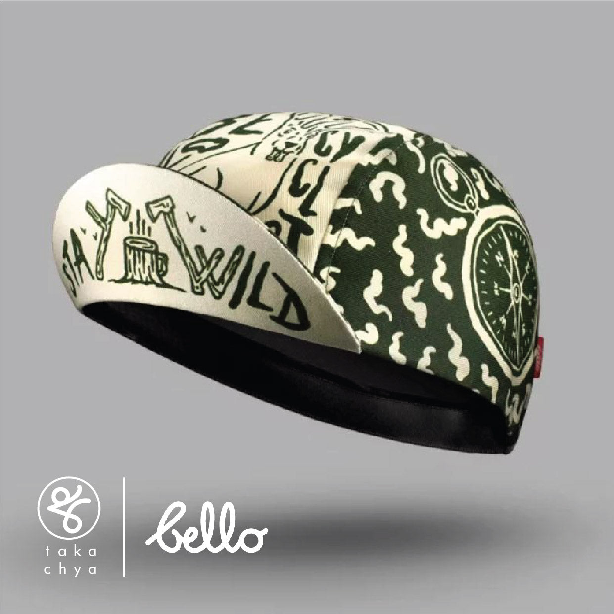 Stay Wild - Bello Cyclist Designer Collaboration Cycling Cap