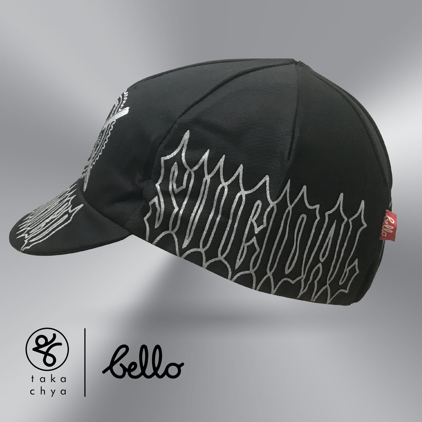 Doomed Reflective Print - Bello Cyclist Designer Collaboration Cycling Cap
