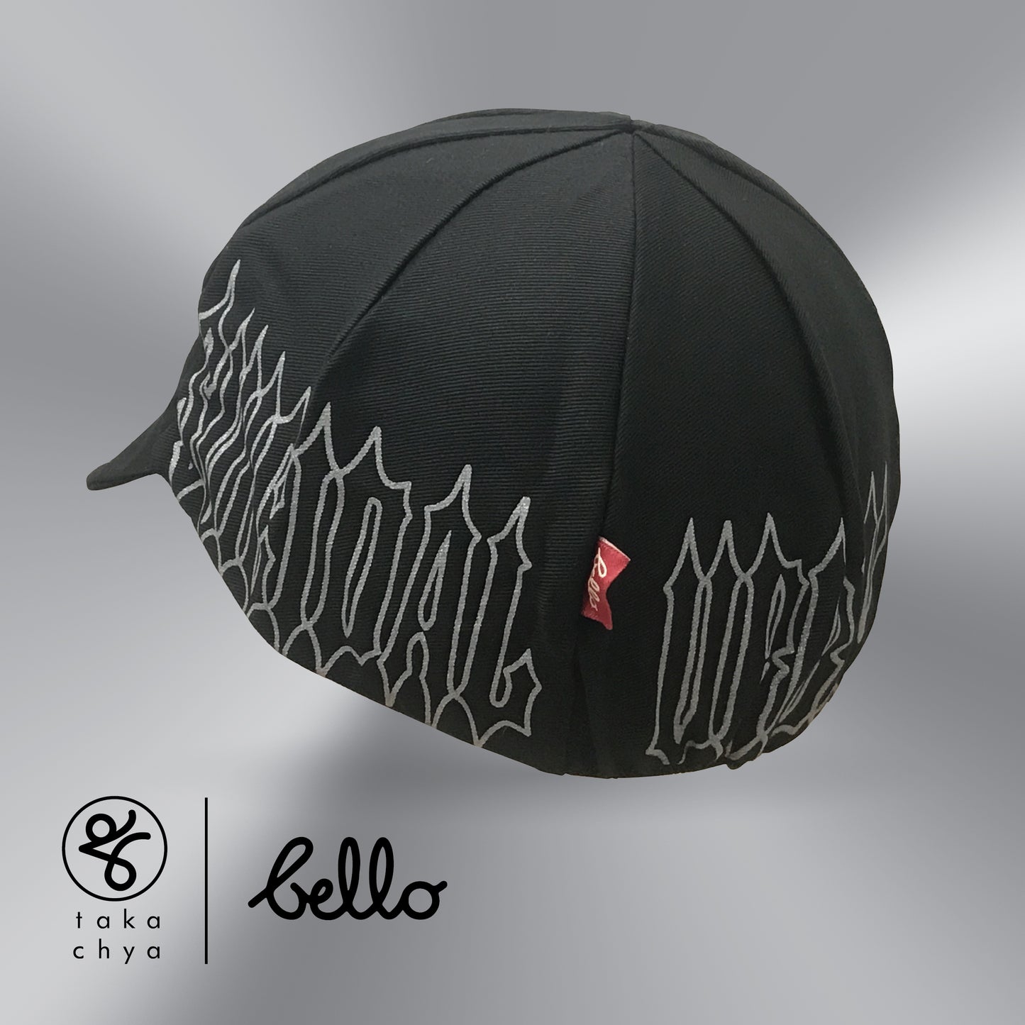 Doomed Reflective Print - Bello Cyclist Designer Collaboration Cycling Cap
