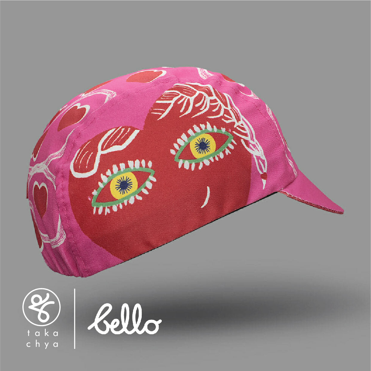 Love My Bike - Bello Cyclist Designer Collaboration Cycling Cap