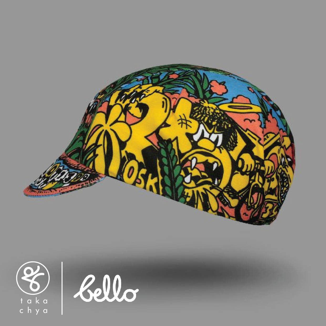RIOT1394 - Bello Cyclist Designer Collaboration Cycling Cap