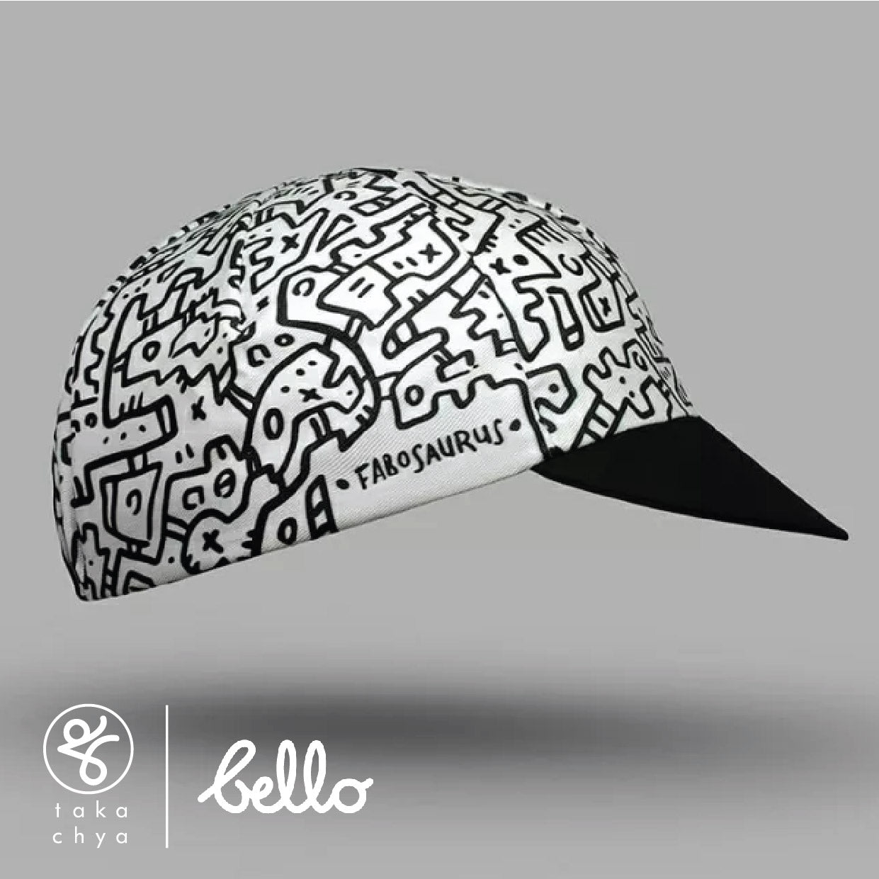 Arne Clothing Doodle - Bello Cyclist Designer Collaboration Cycling Cap