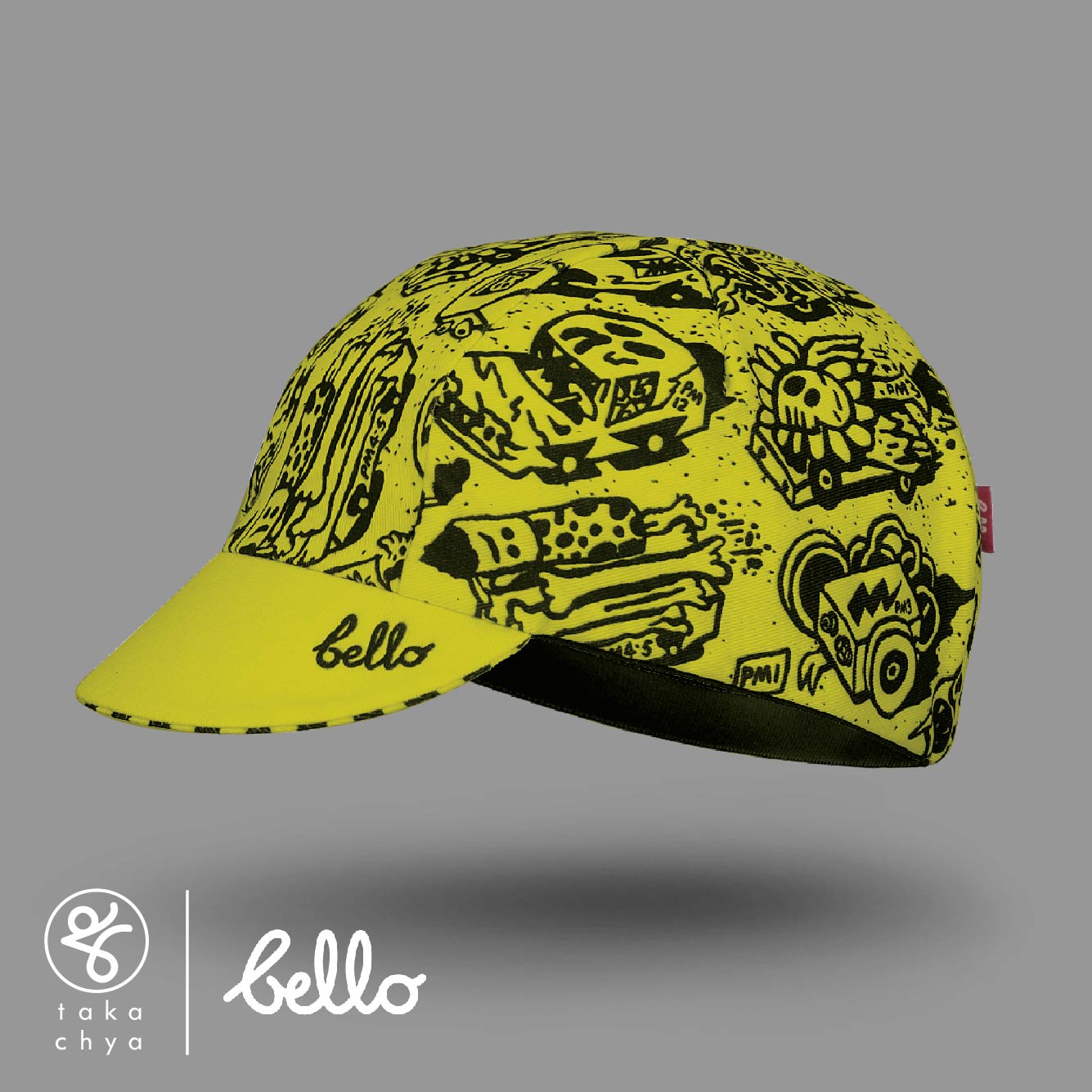 Jody Barton with AIR–INK® (6 COLORS) - Bello Cyclist Designer Collaboration Cycling Cap