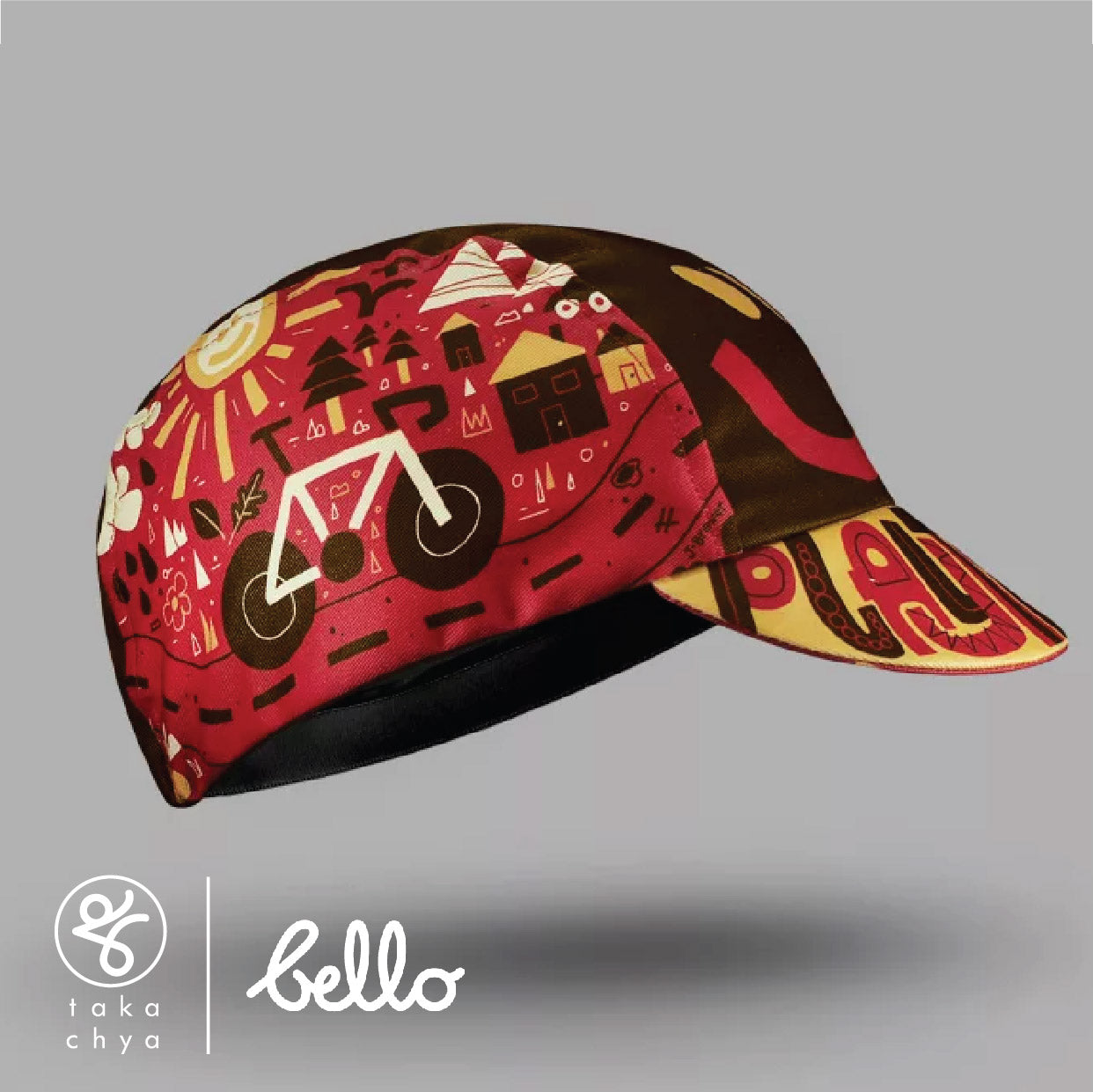 Playtime by Jake Brewer - Bello Cyclist Designer Collaboration Cycling Cap