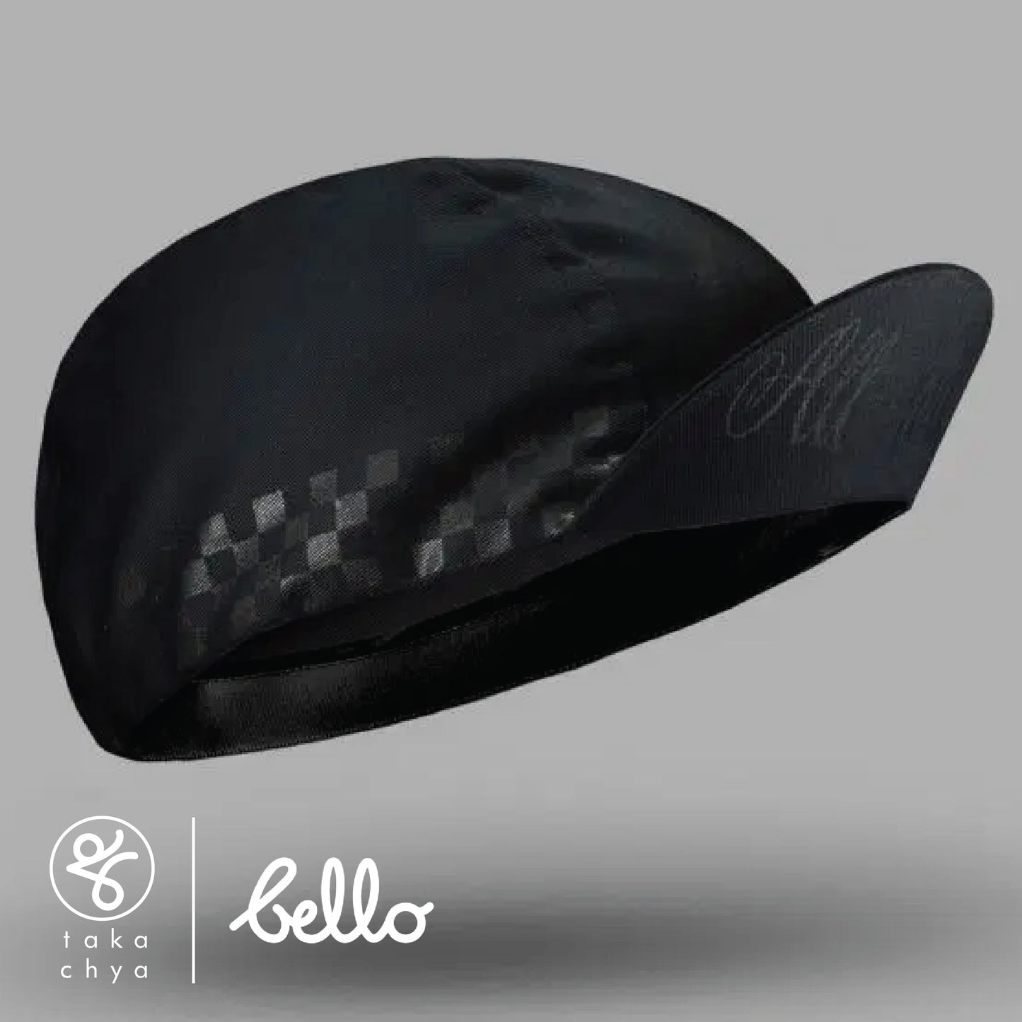 All Black - Bello Cyclist Designer Collaboration Cycling Cap