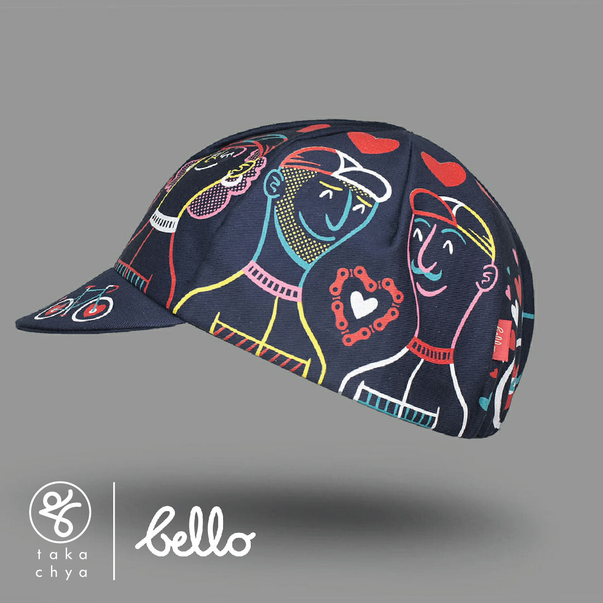 LGBT Valentine - Bello Cyclist Designer Collaboration Cycling Cap