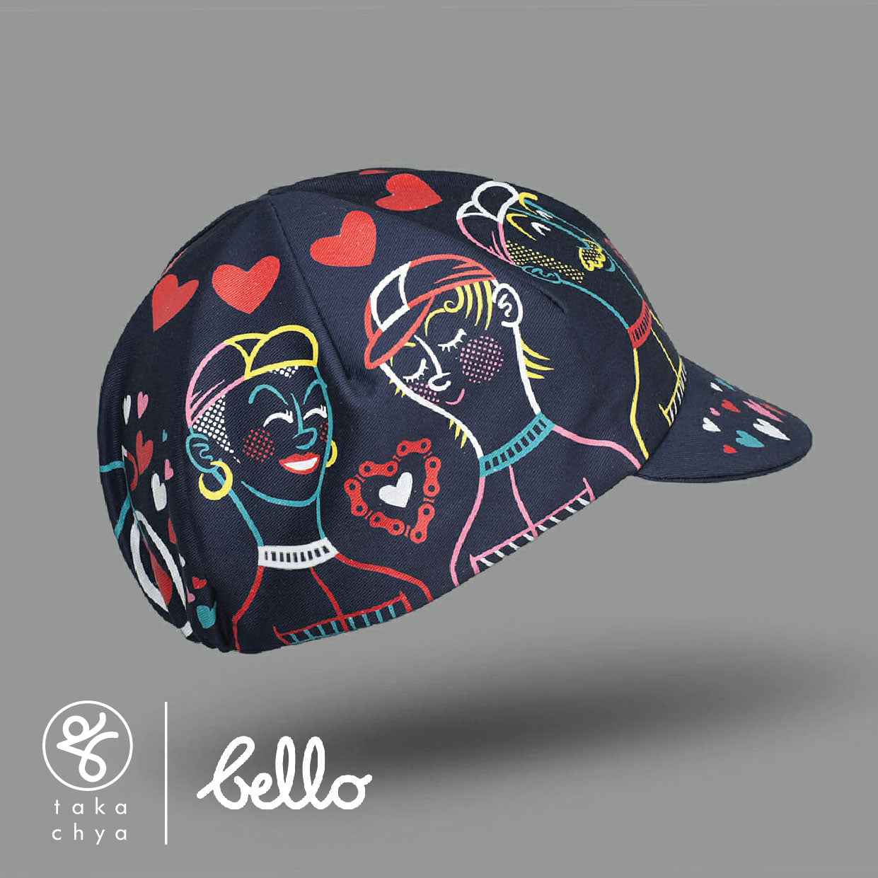 LGBT Valentine - Bello Cyclist Designer Collaboration Cycling Cap