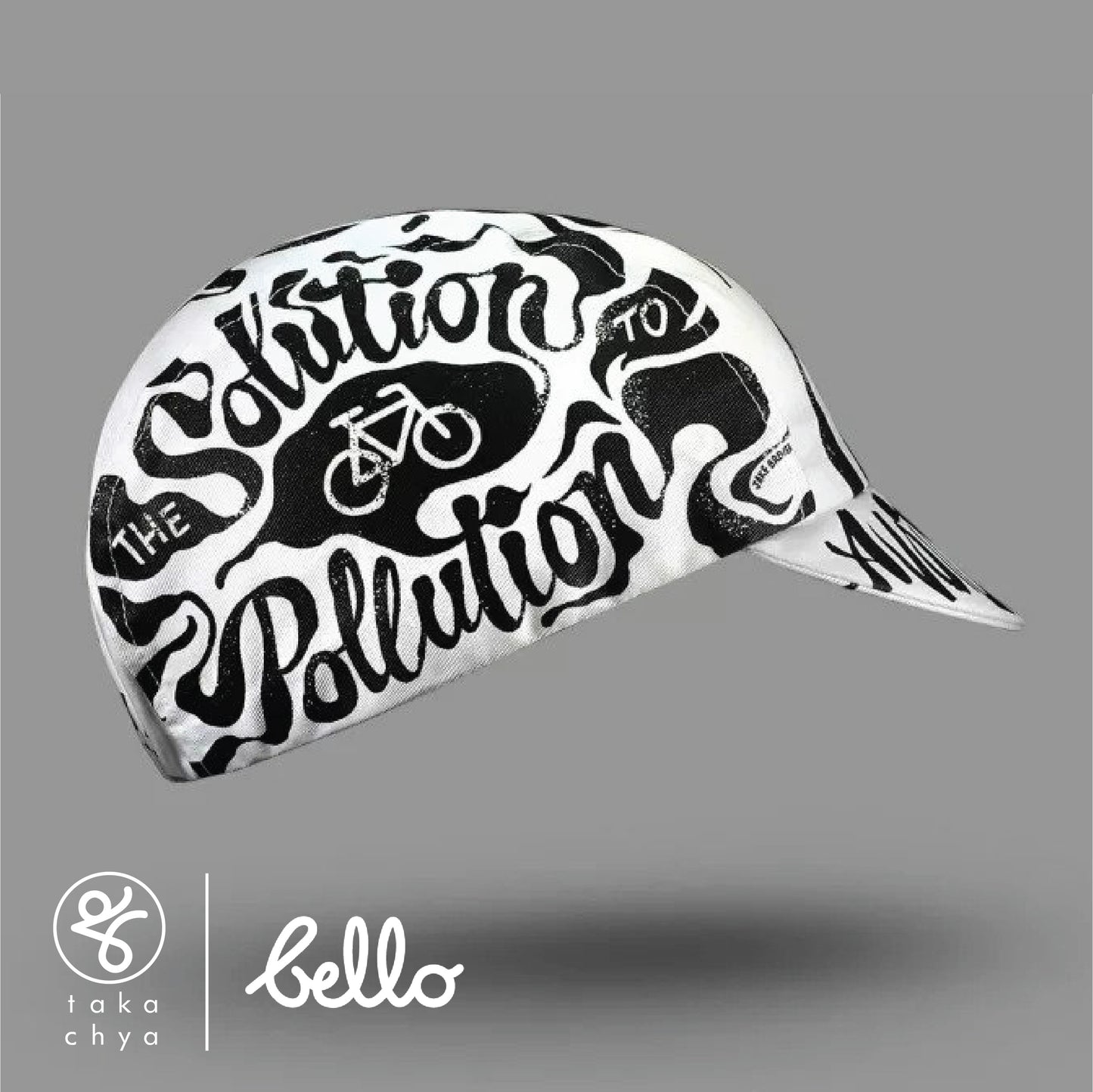 Pedal for Air - Bello Cyclist Designer Collaboration Cycling Cap