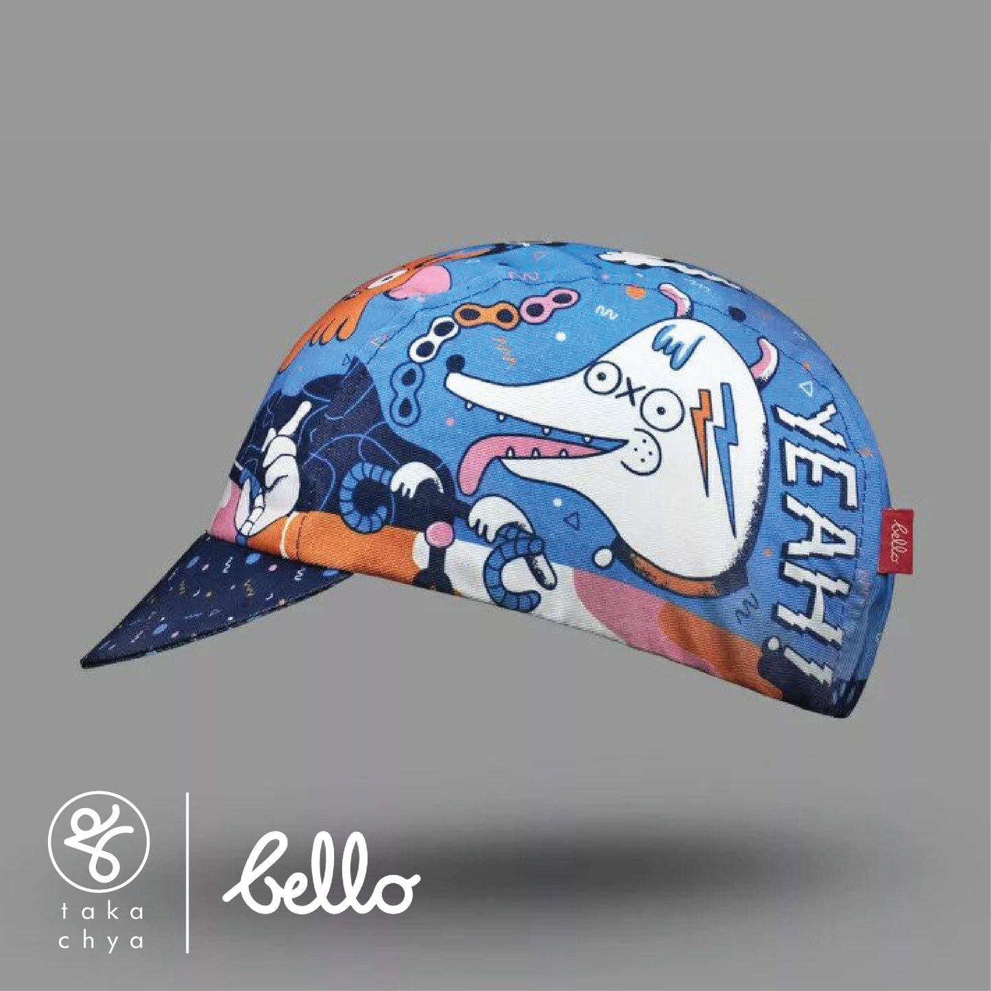 Zooooom! by CLÖ - Bello Cyclist Designer Collaboration Cycling Cap