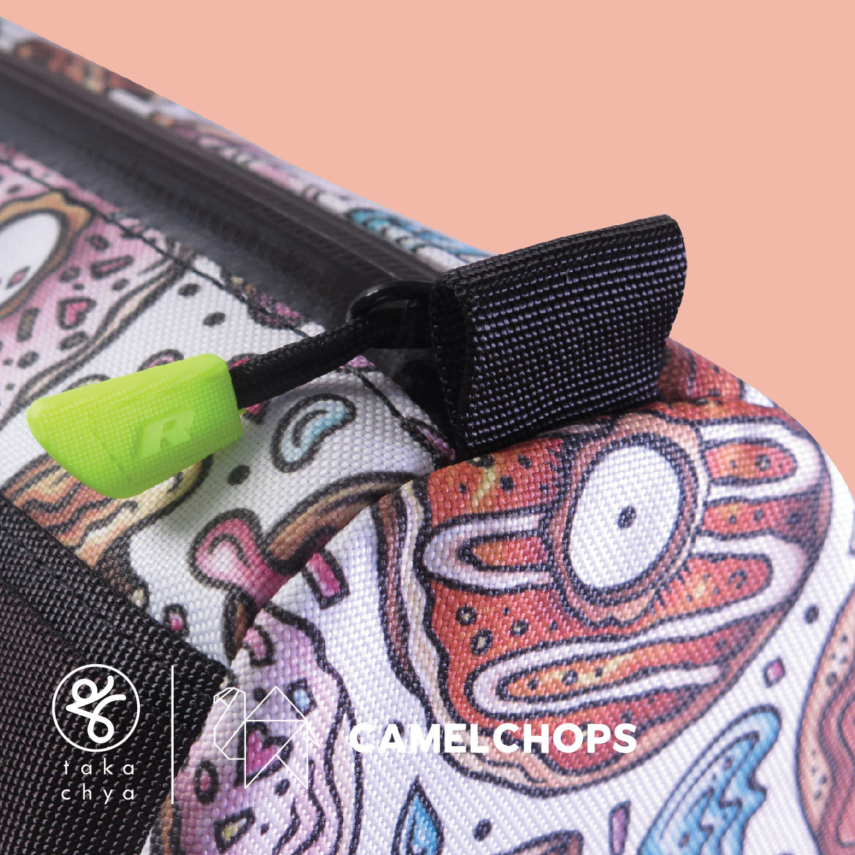 CamelChops Blimp 2.0 Handlebar Bag Vanilla