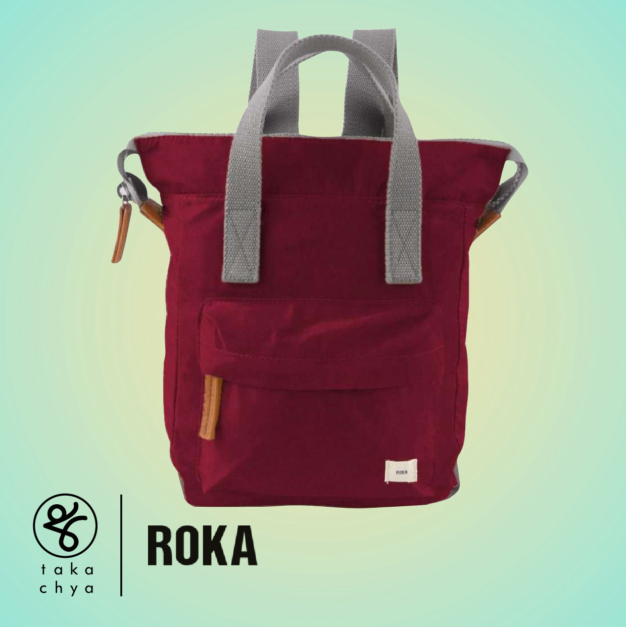 Roka Bantry B Small Cranberry Backpack