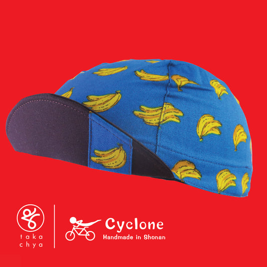 Banana Blue - Cyclone Chee Japanese Handmade Cycling Cap