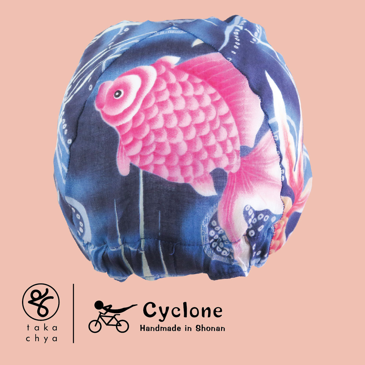 Goldfish - Cyclone Chee Japanese Handmade Cycling Cap