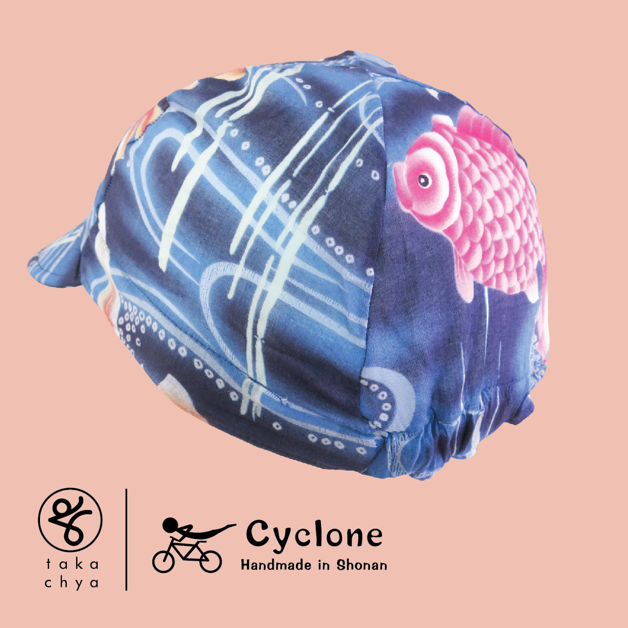 Goldfish - Cyclone Chee Japanese Handmade Cycling Cap
