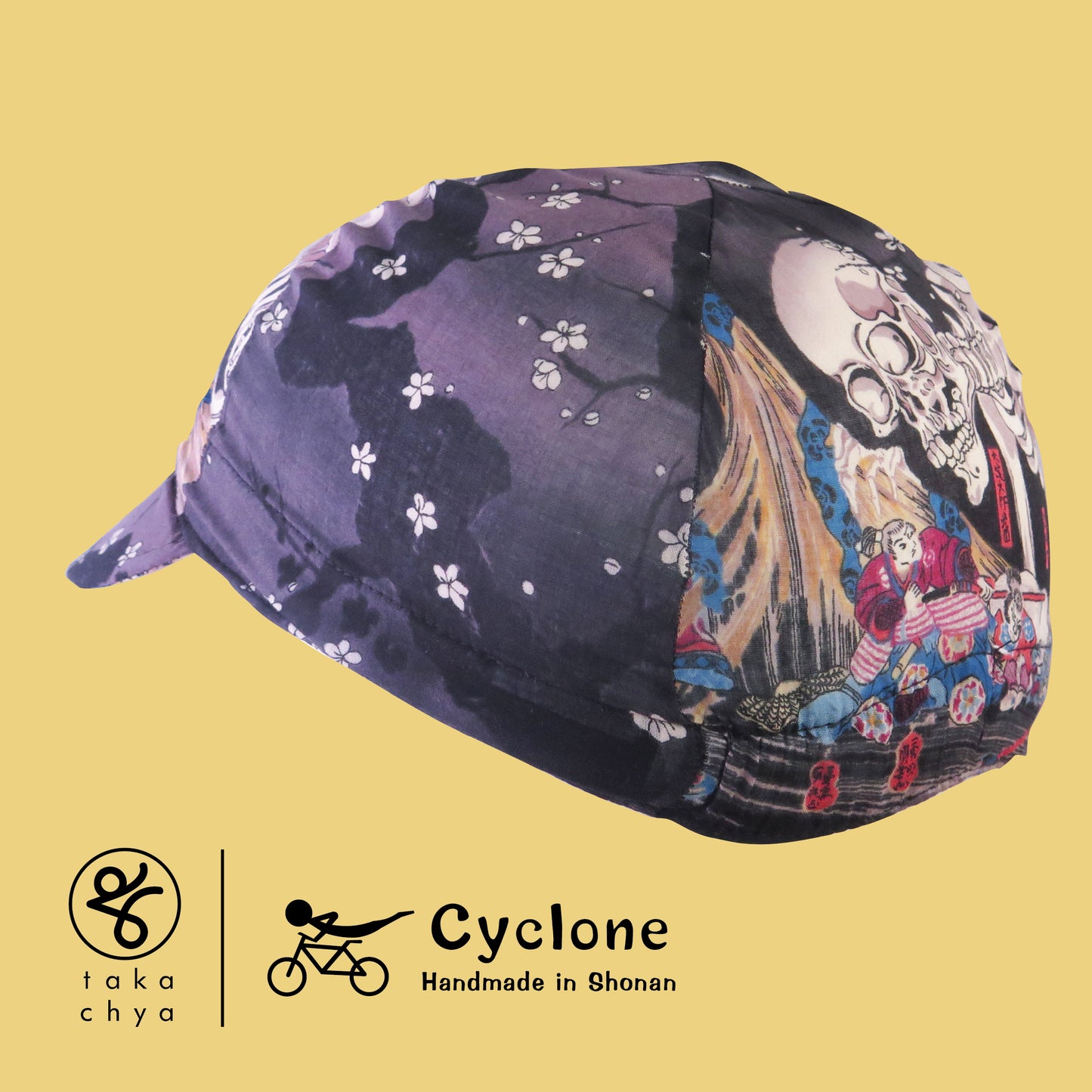 Soma no Kouchi Ura - Cyclone Chee Japanese Handmade Cycling Cap