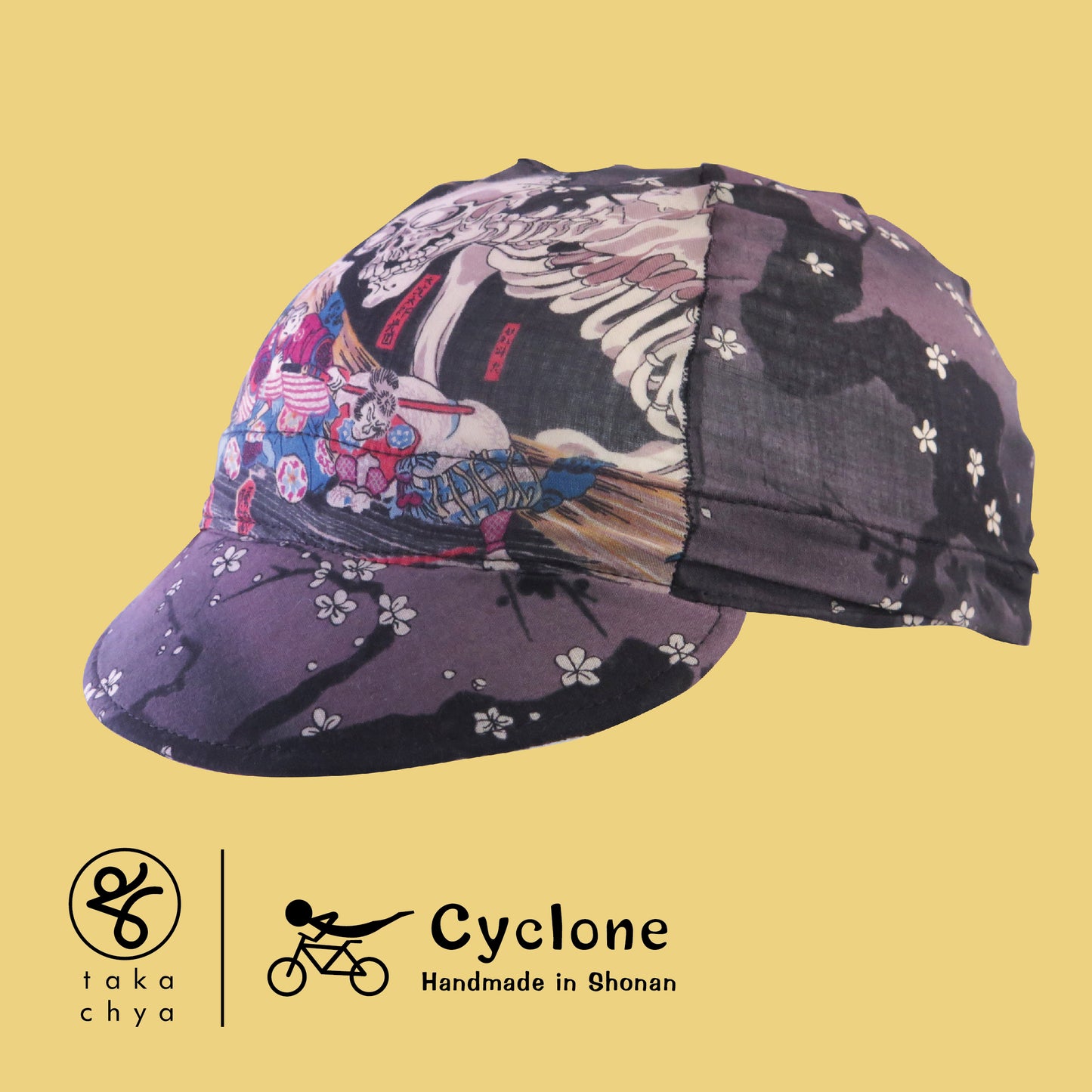 Soma no Kouchi Ura - Cyclone Chee Japanese Handmade Cycling Cap