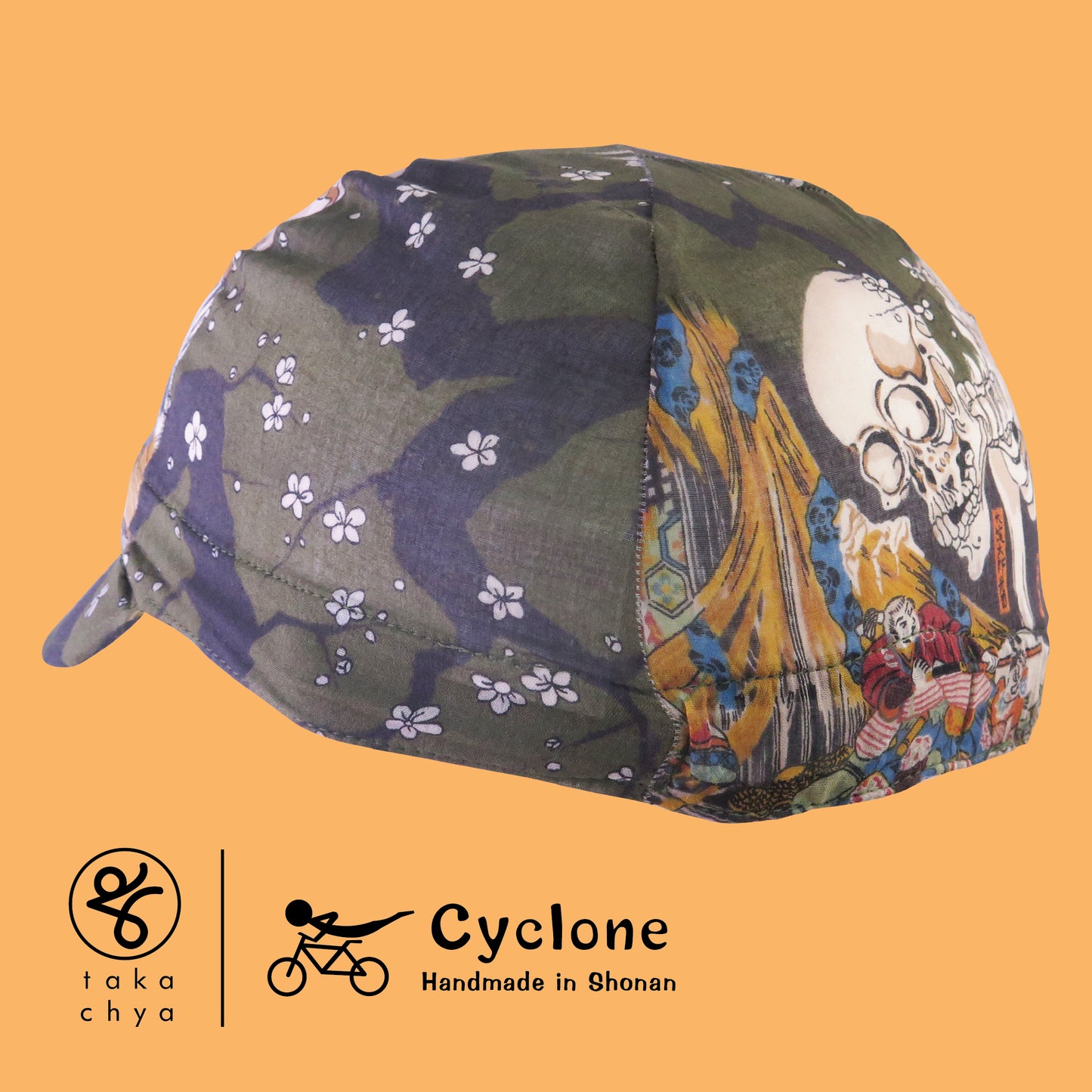 Soma no Kouchi Ura - Cyclone Chee Japanese Handmade Cycling Cap