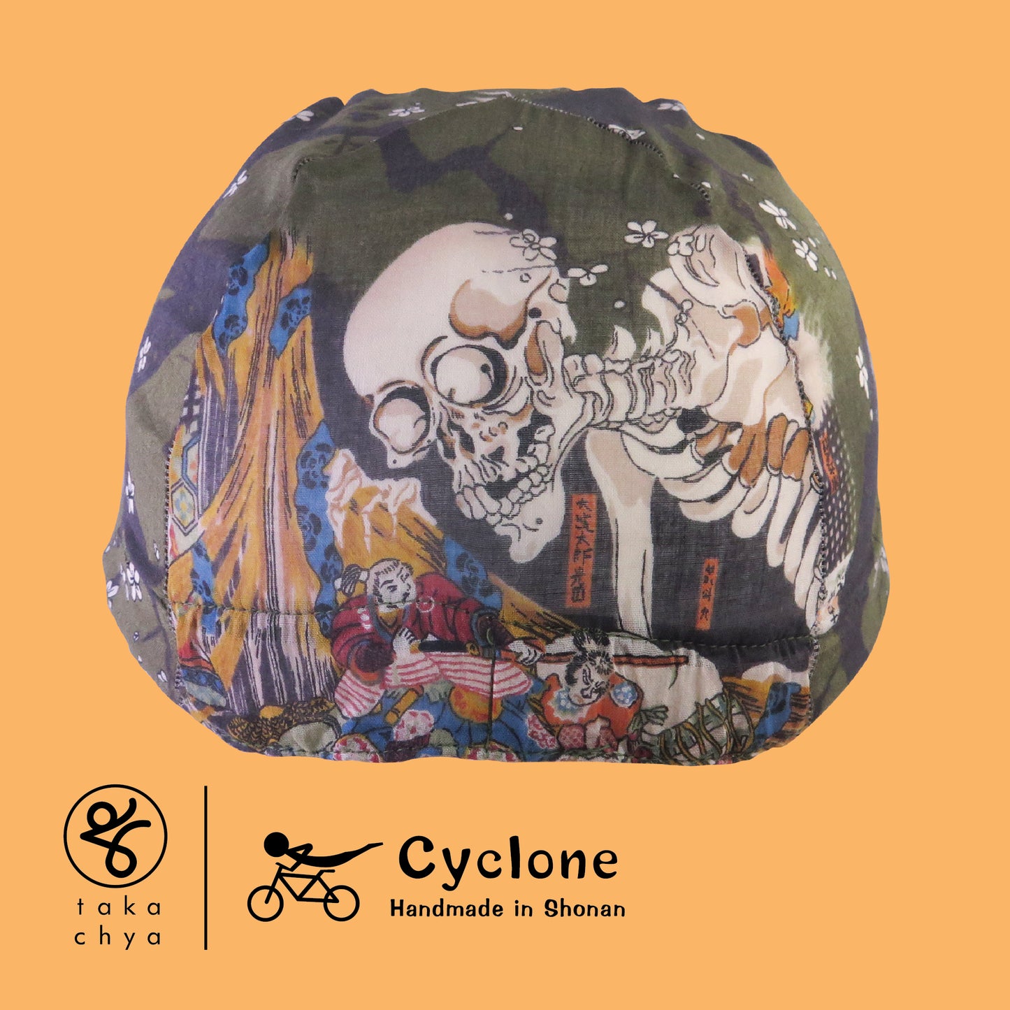 Soma no Kouchi Ura - Cyclone Chee Japanese Handmade Cycling Cap