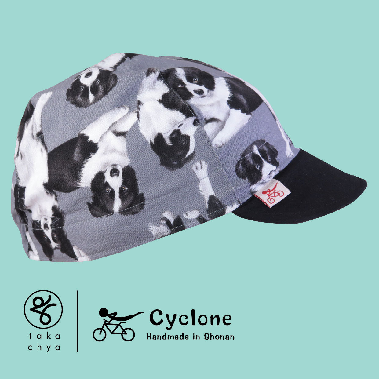 Real Border Collie - Cyclone Chee Japanese Handmade Cycling Cap